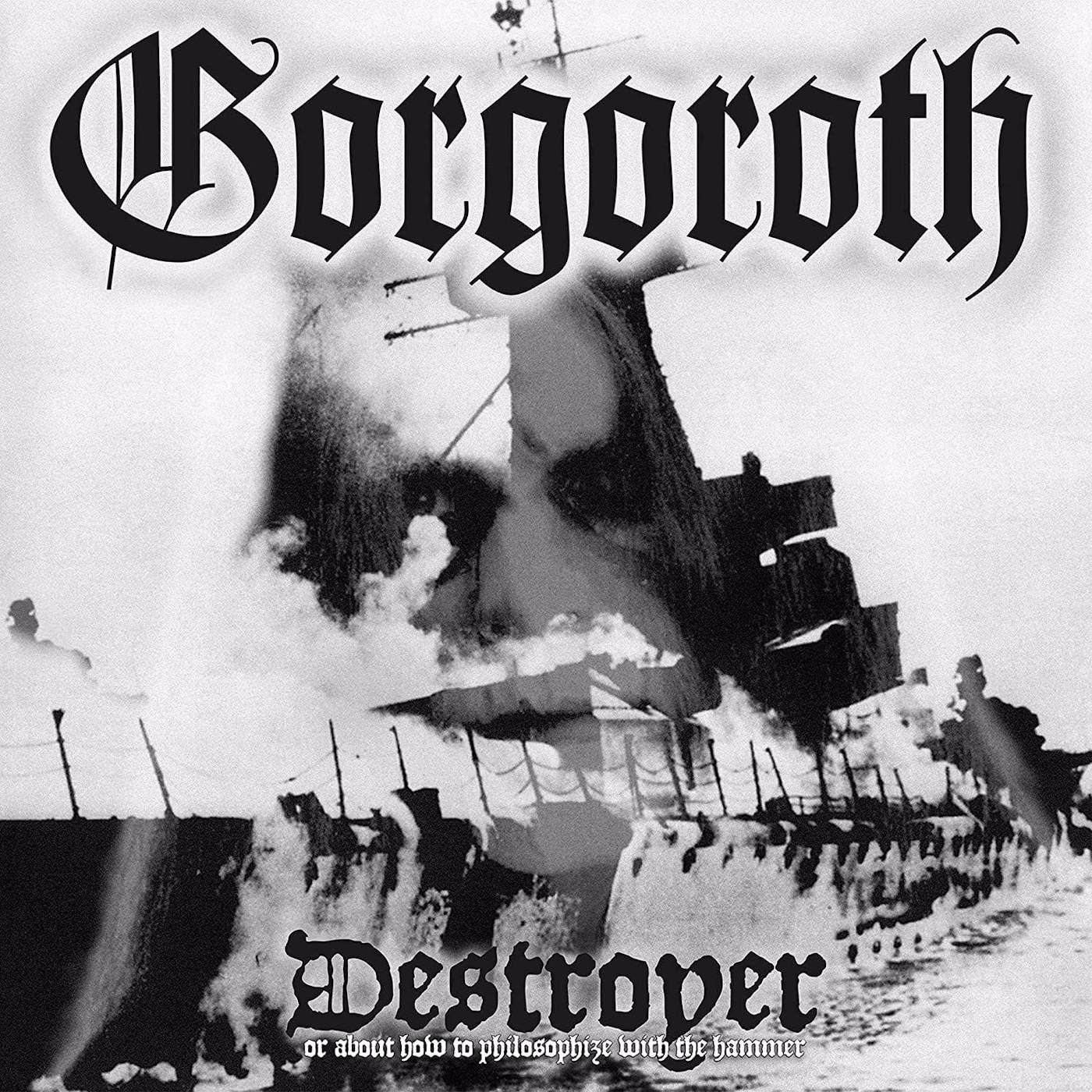 Gorgoroth Destroyer (White & Black Marble) Vinyl Record