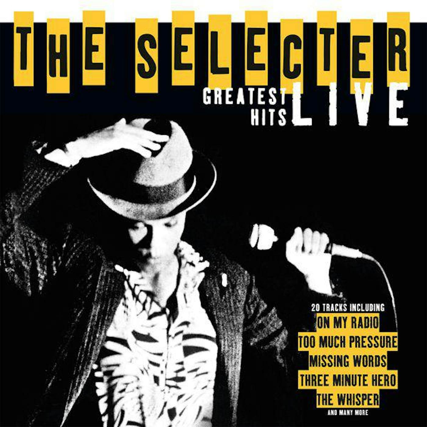 Selecter Greatest Hits Live (Clear Vinyl Record/2LP)