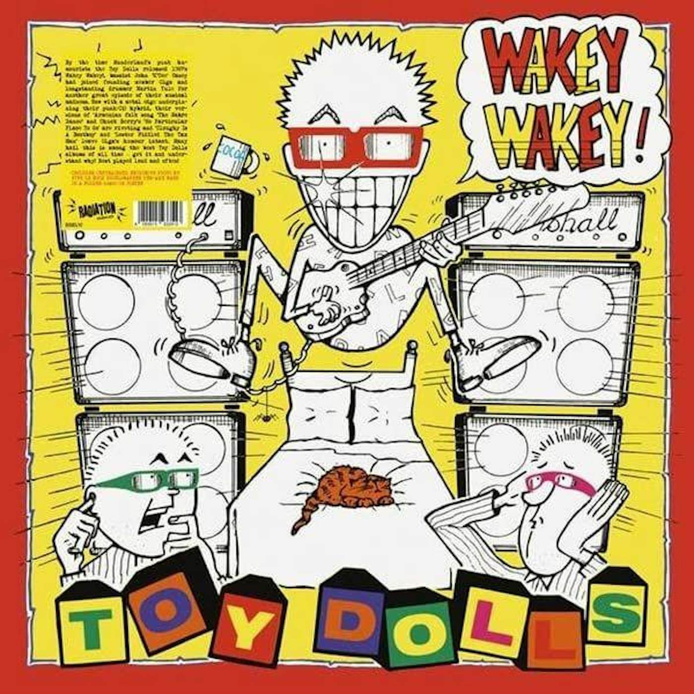 The Toy Dolls Wakey Wakey! Vinyl Record