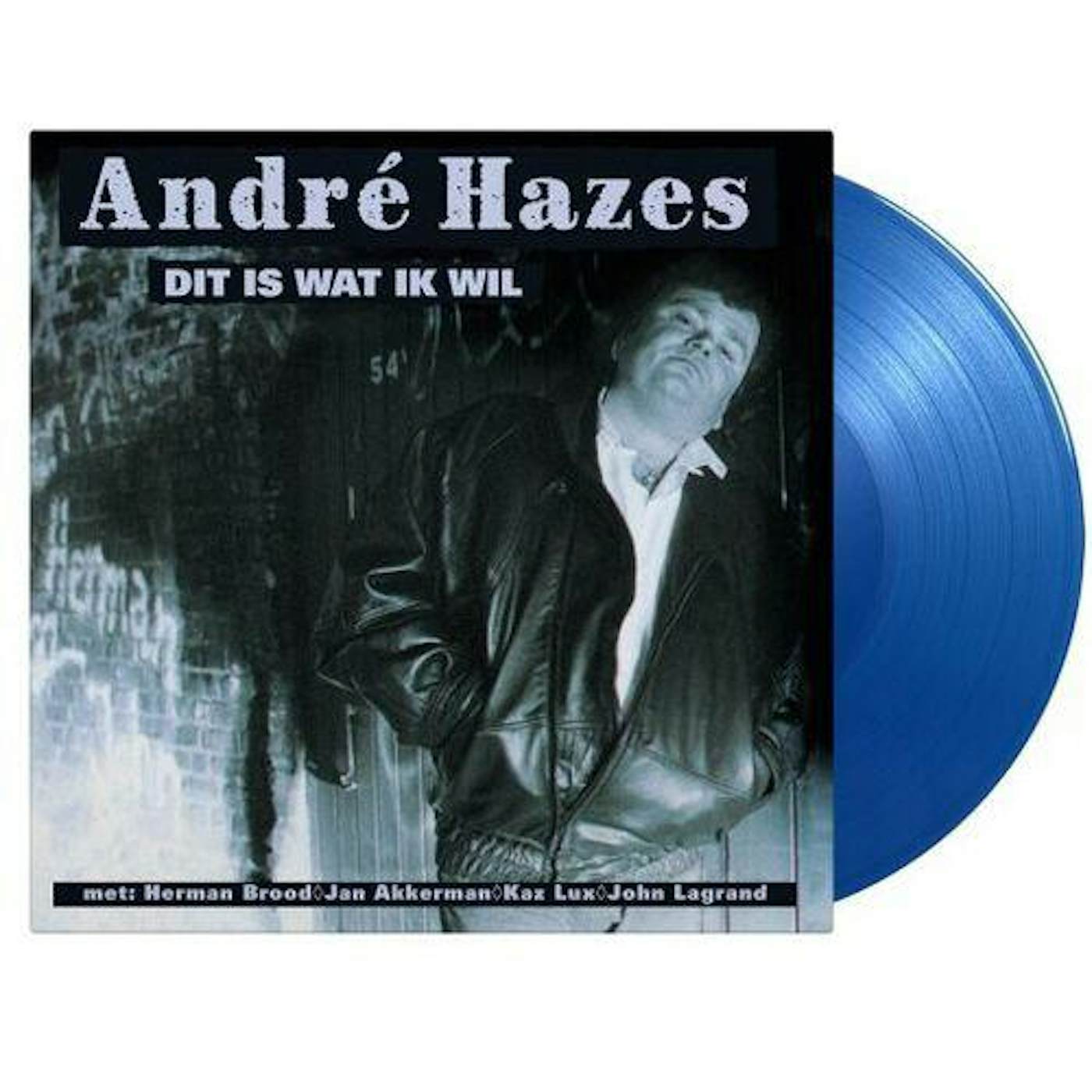 Andre Hazes DIT IS WAT WIL (LIMITED/TRANSPARENT BLUE VINYL/180G) Vinyl Record