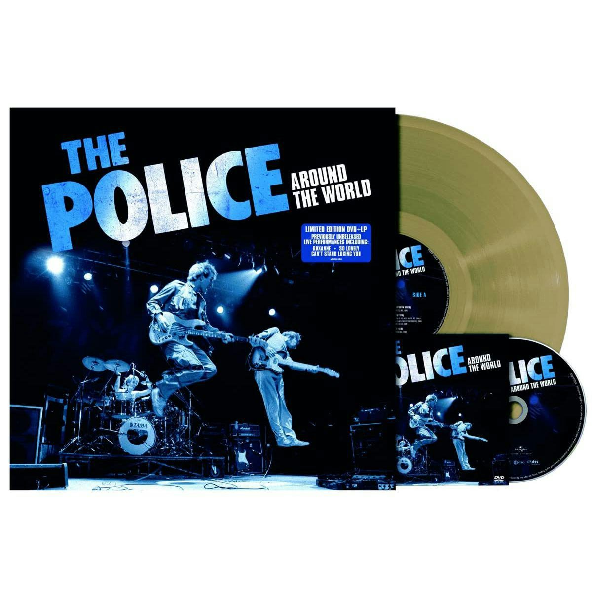 The Police Around The World (Gold Vinyl Record/180g/LP/DVD)