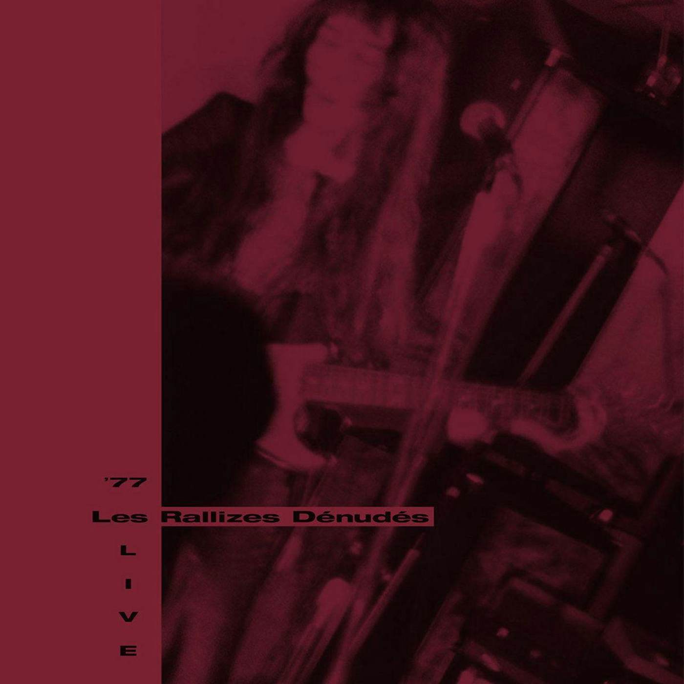 Les Rallizes Dénudés ‘77 LIVE (3LP/OPAQUE RED VINYL) Vinyl Record