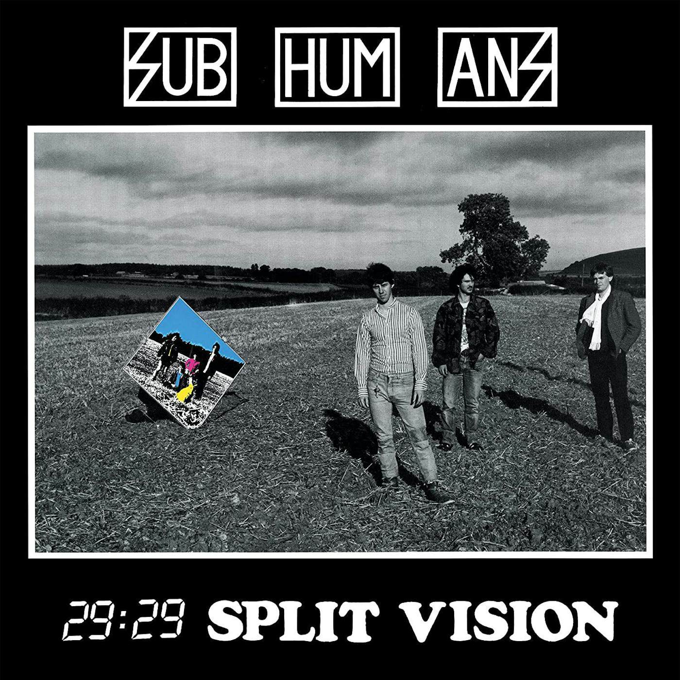 Subhumans 29:29 Split Vision Vinyl Record