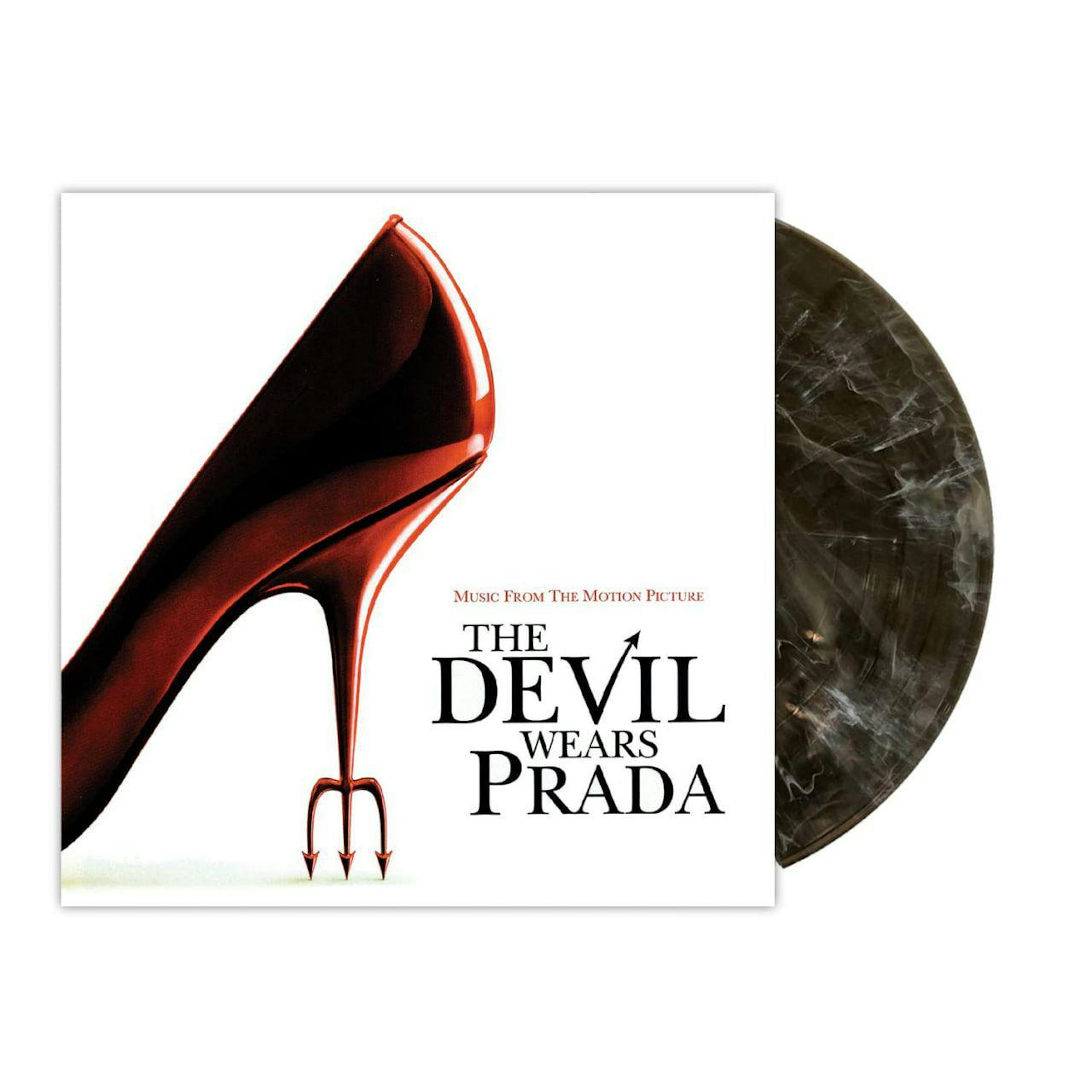 Various Artists Music from the Motion Picture: The Devil Wears Prada (Black  & White Marble) Vinyl Record
