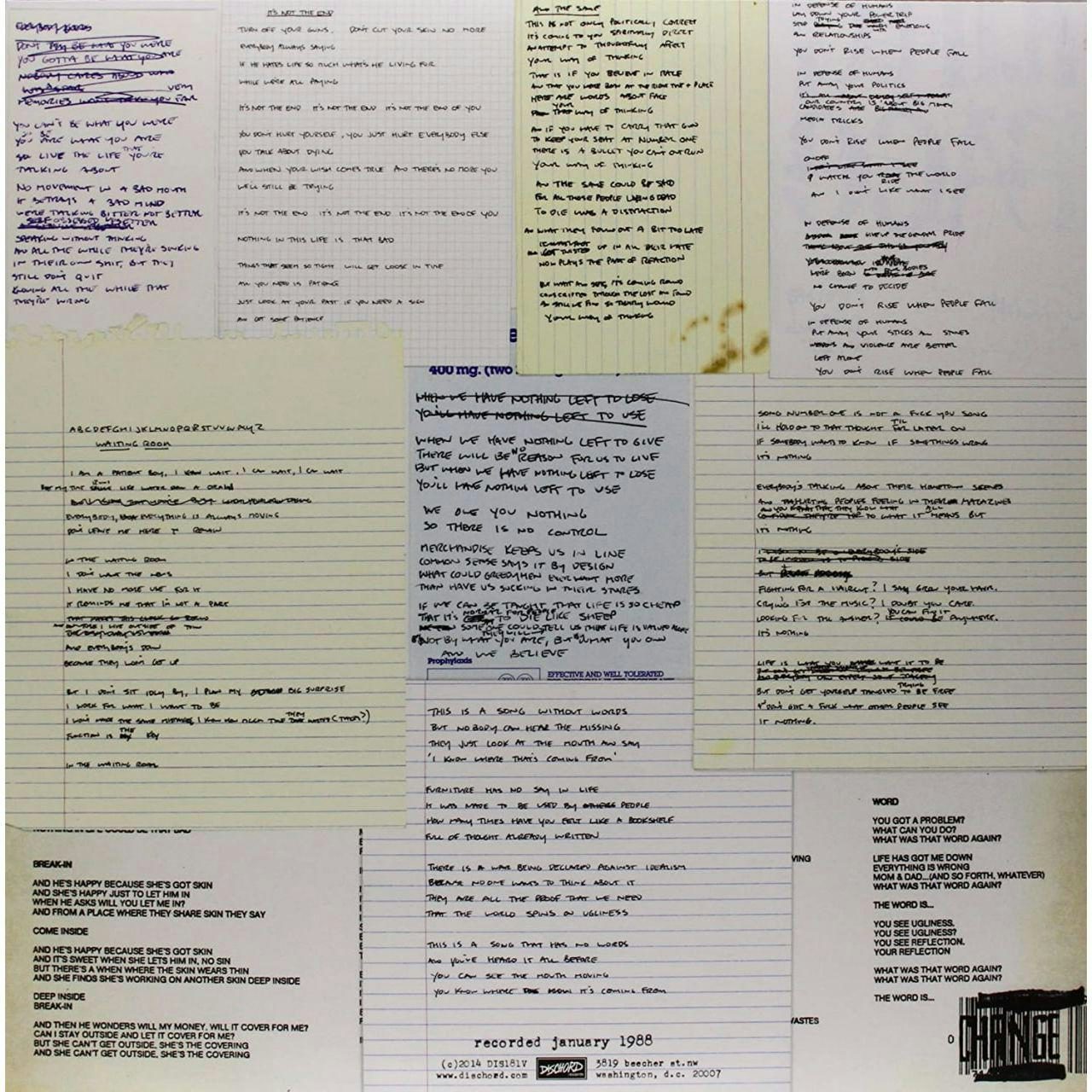 Fugazi Shirts, Fugazi Merch, Fugazi Hoodies, Fugazi Vinyl Records