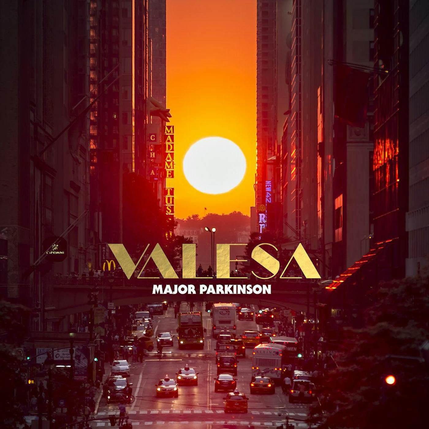 Major Parkinson Valesa (Orange) Vinyl Record