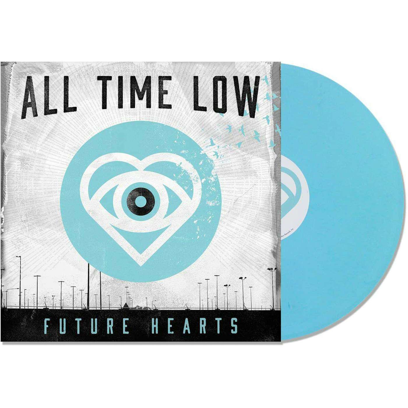 All Time Low Future Hearts (Blue) Vinyl Record
