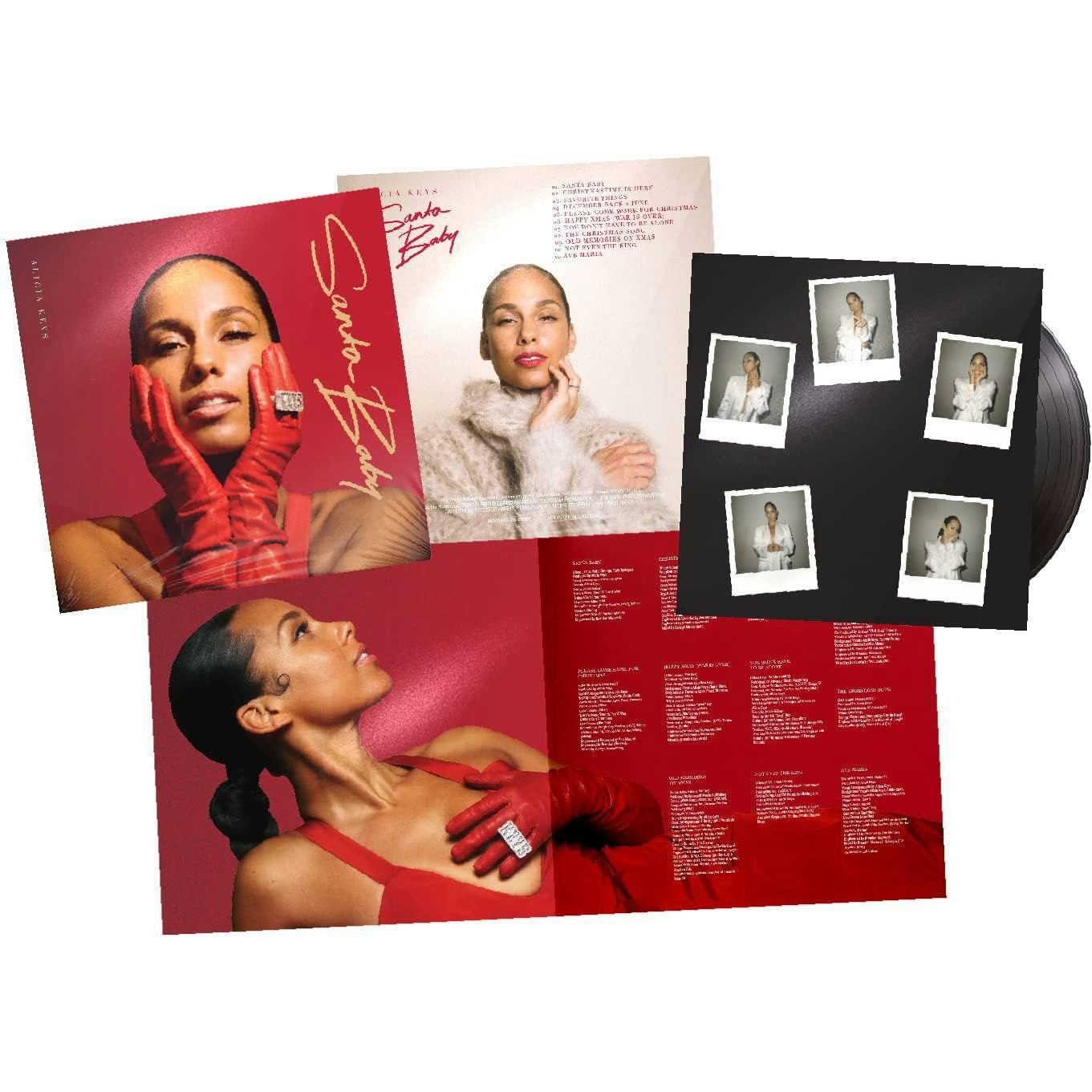 Alicia Keys SANTA BABY Vinyl Record