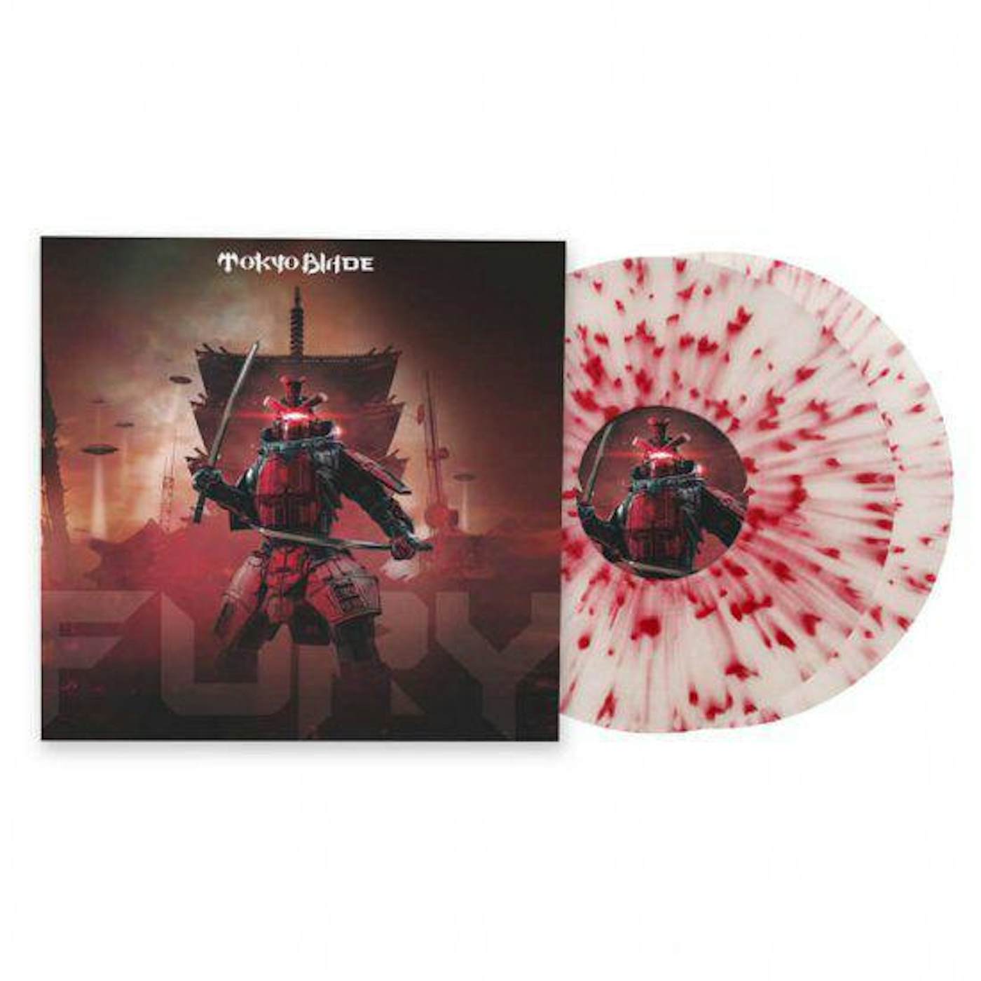Tokyo Blade Fury (2LP/Transparent Red Splatter) Vinyl Record