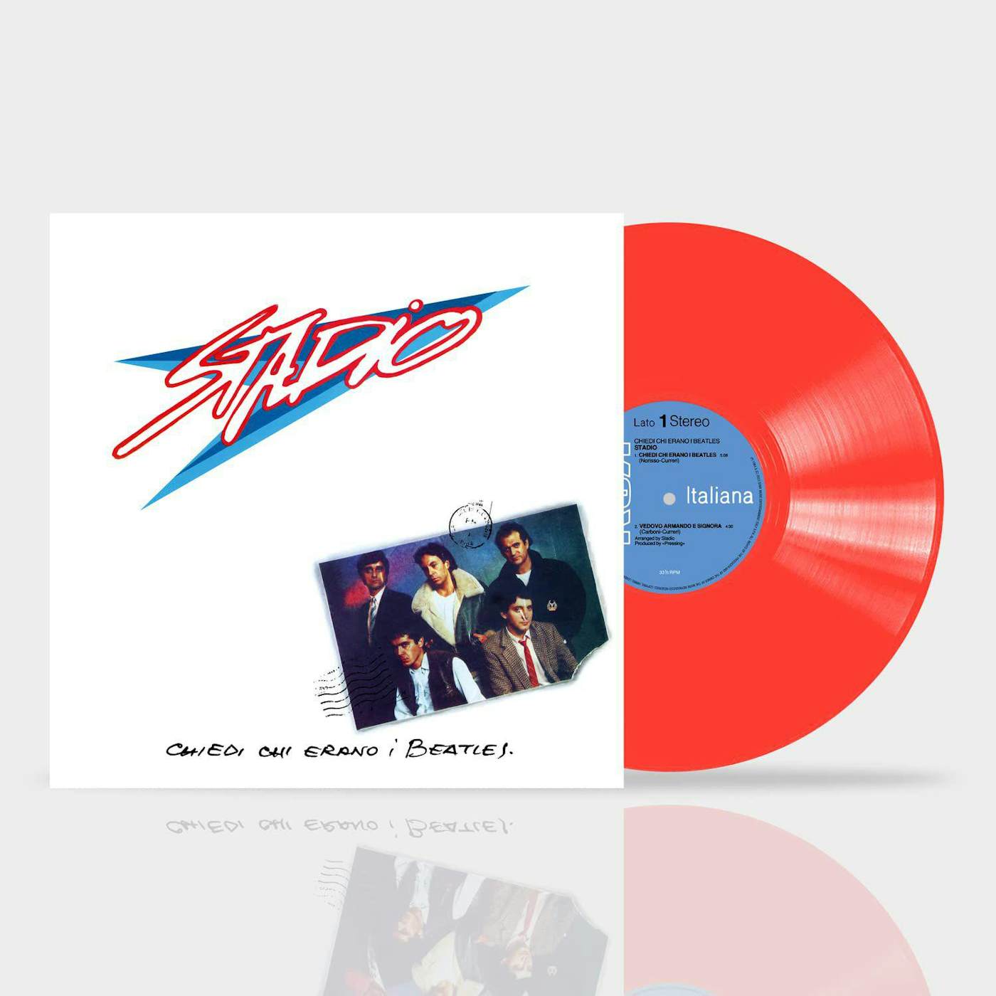 Stadio Chiedi Chi Erano I Beatles (Red) Vinyl Record