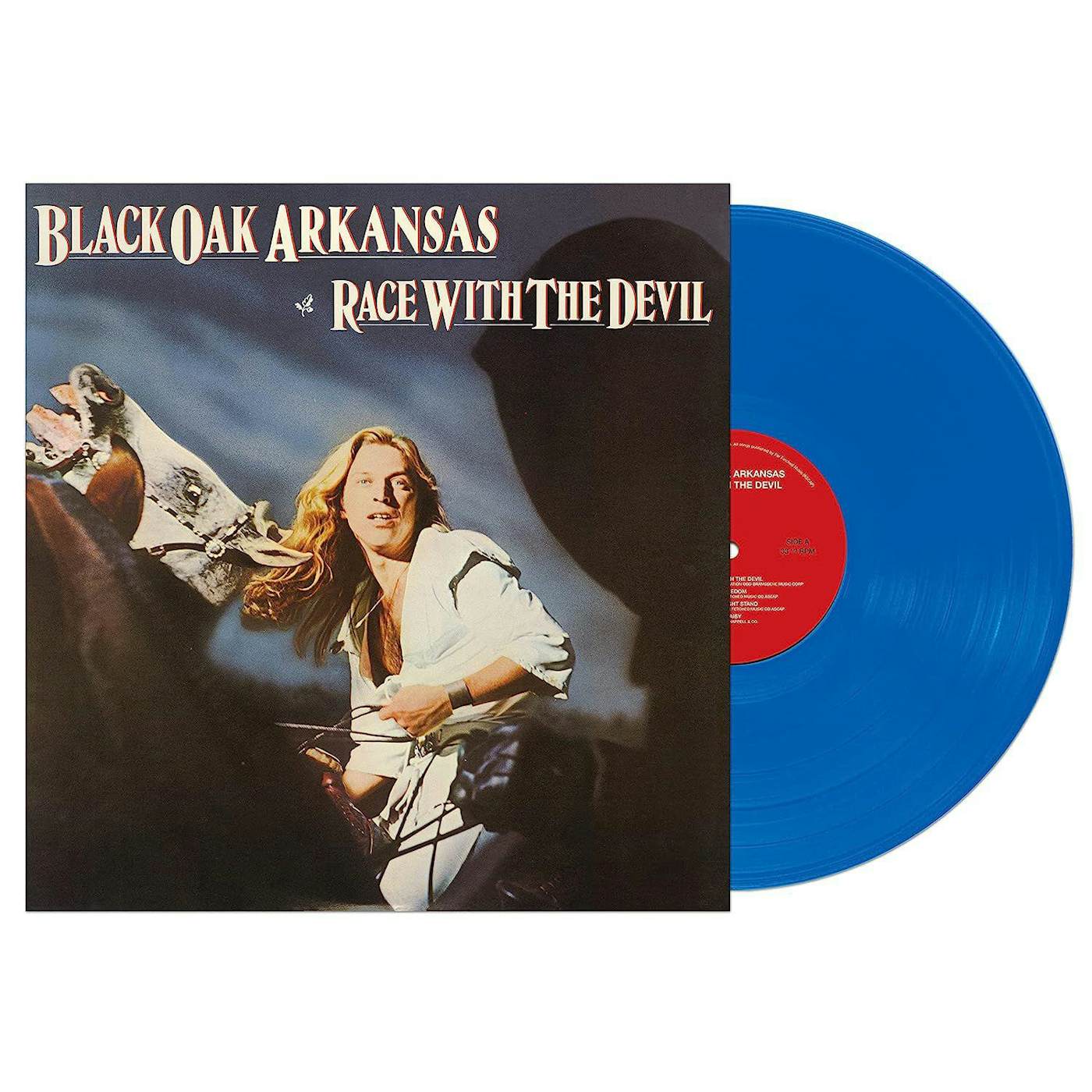 Black Oak Arkansas Race With The Devil (Blue Vinyl/reissue) Vinyl Record