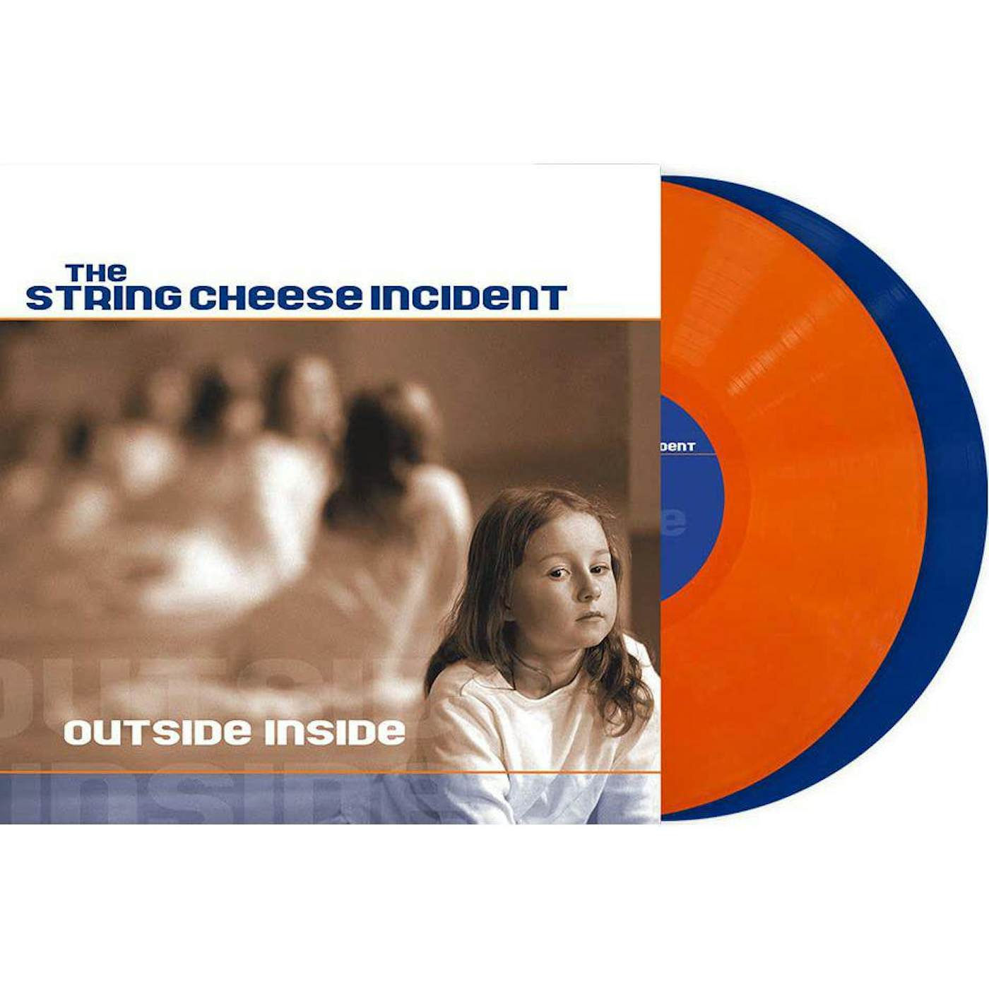 The String Cheese Incident Outside Inside (Blue & Orange Vinyl/180g/2LP) Vinyl Record