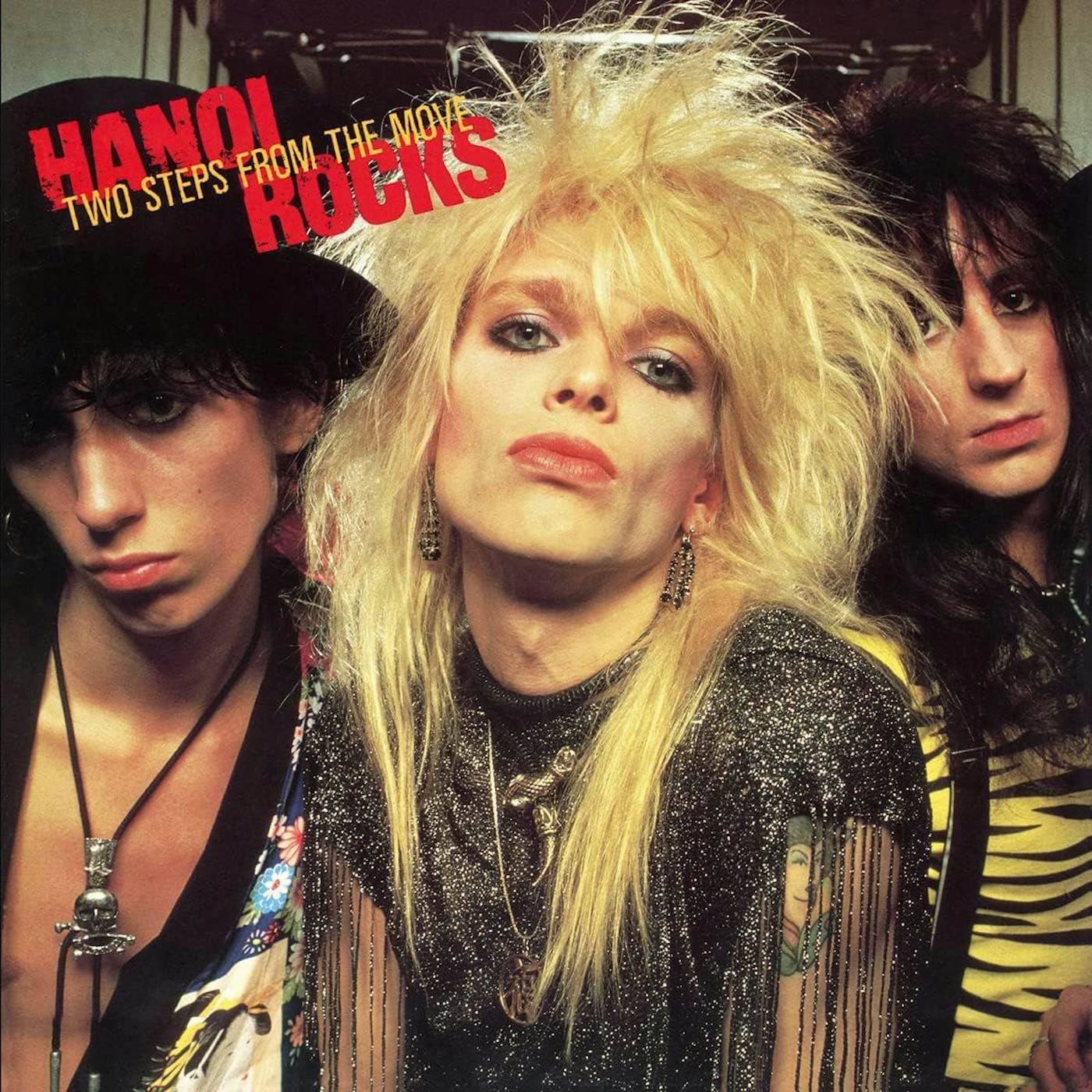 Hanoi Rocks Two Steps From The Move (Translucent Red) Vinyl Record