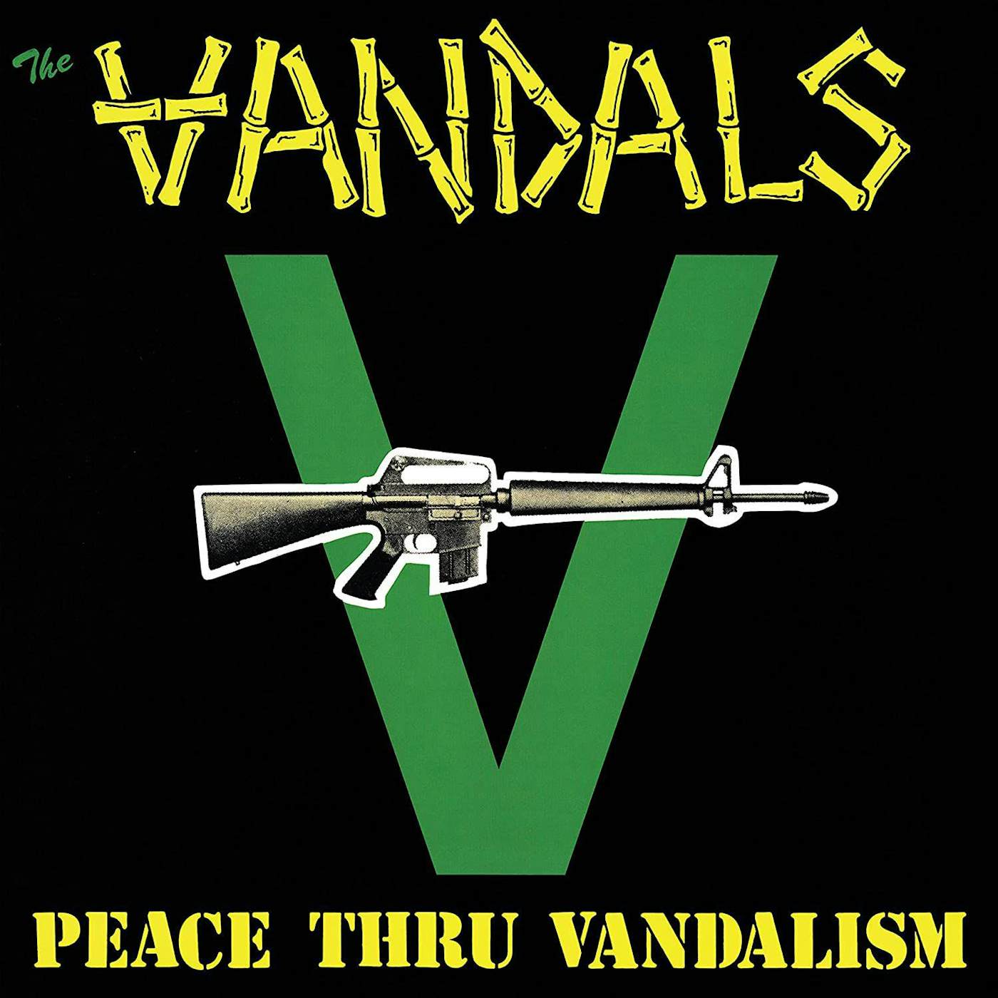 The Vandals  Peace Thru Vandalism (Green/black Splatter Vinyl)