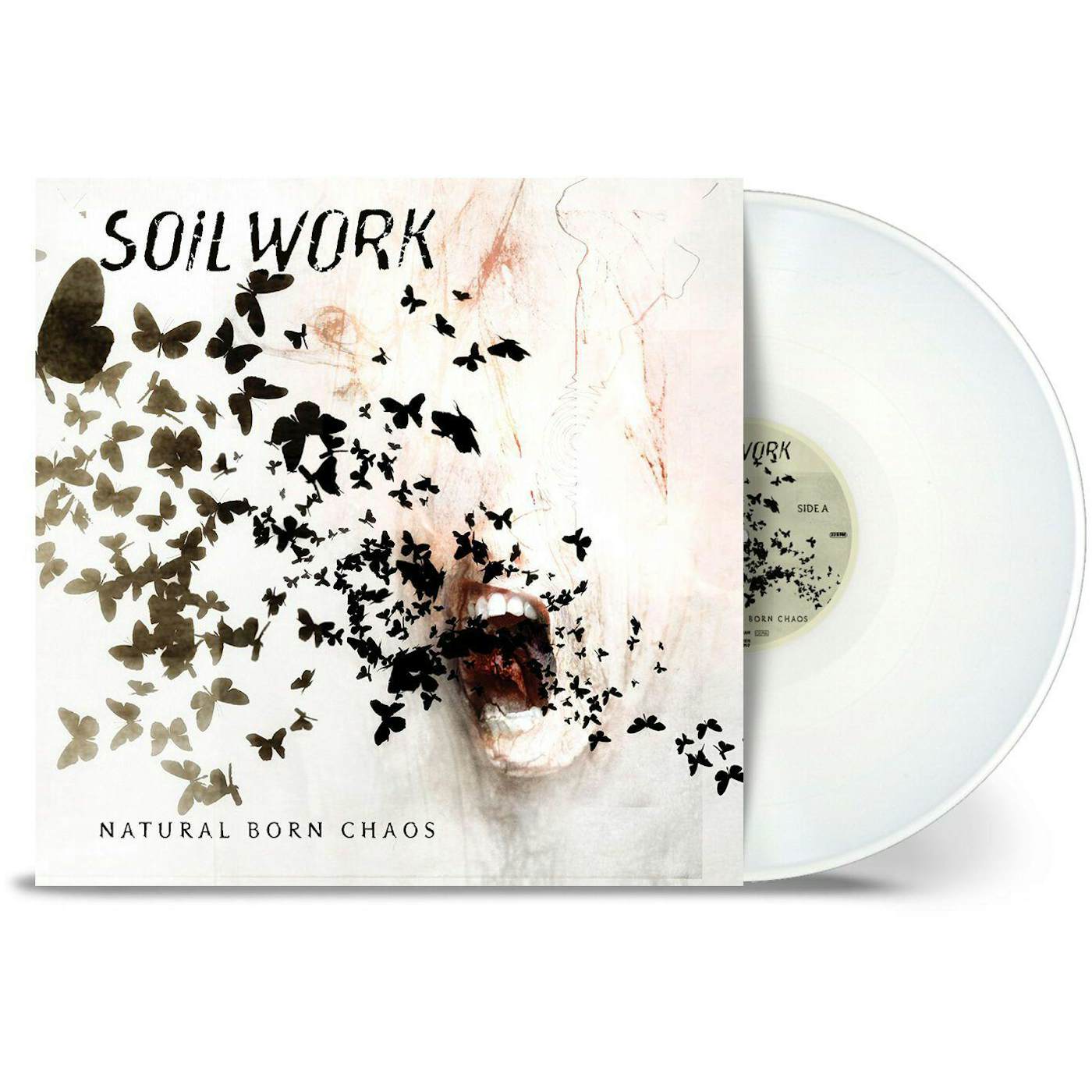 Soilwork Natural Born Chaos - White (Color) Vinyl Record