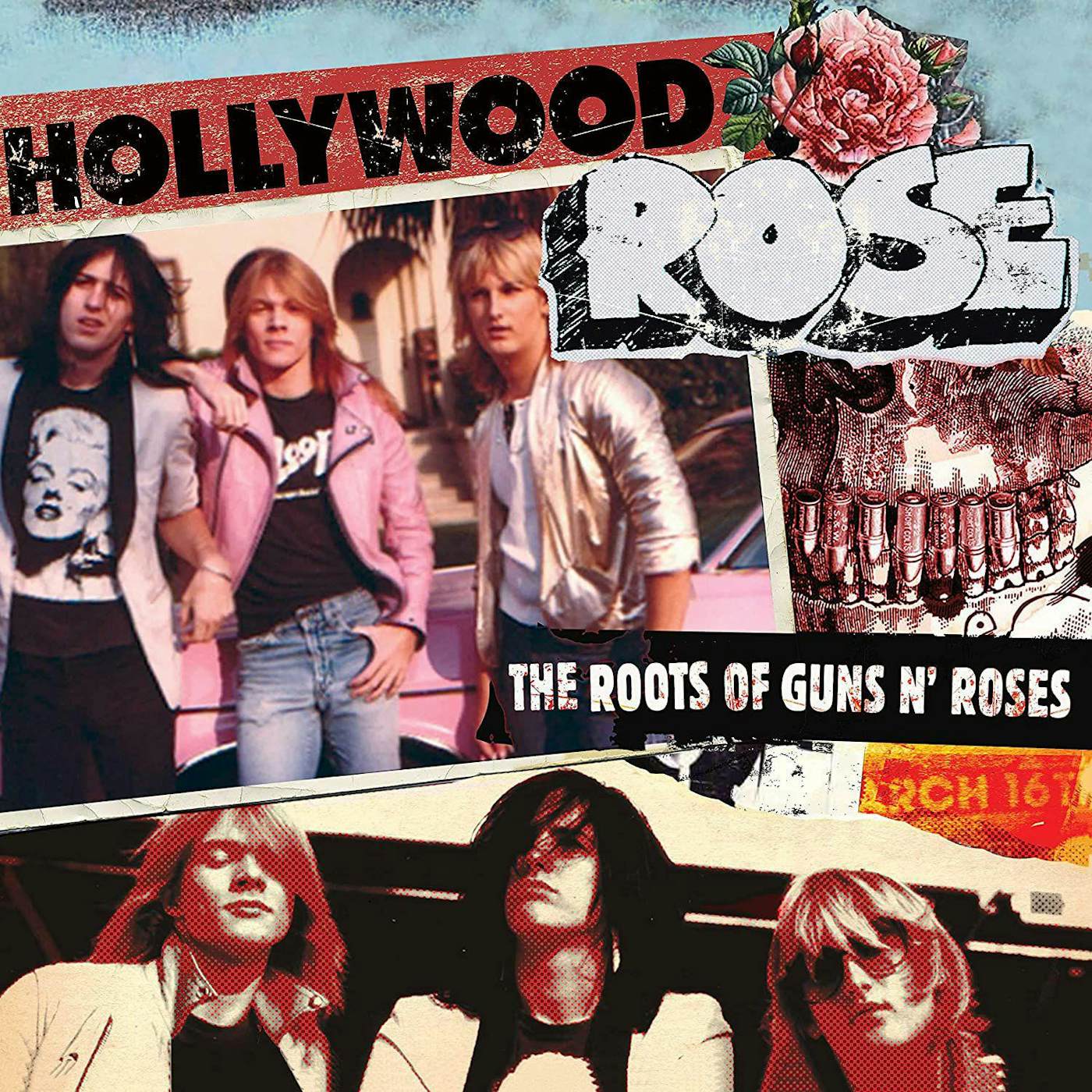 Hollywood Rose Roots Of Guns N' Roses (Red/white Splatter Vinyl Record)