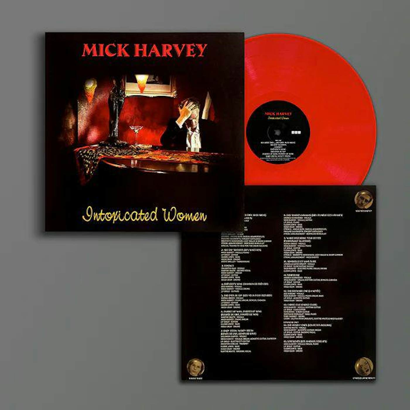 Mick Harvey Intoxicated Women (Limited/Red Vinyl Record)