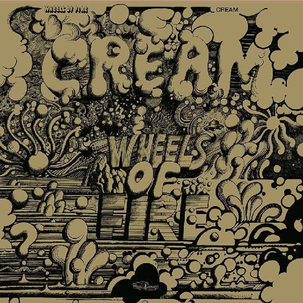 Cream WHEELS OF FIRE (GOLDEN JACKET) Vinyl Record $43.99 