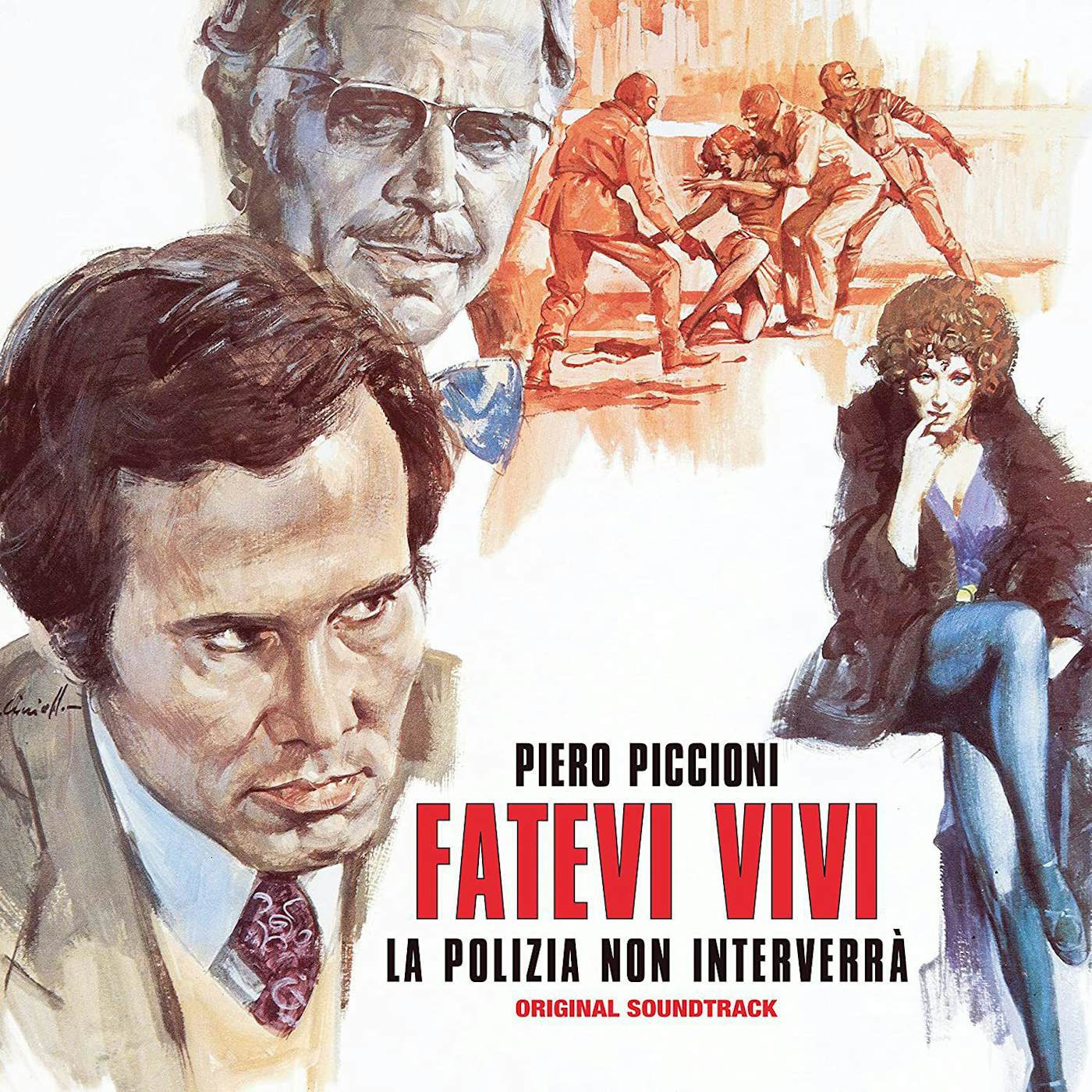 Piero Piccioni Fatevi Vivi La Polizia Non Interverra Vinyl Record