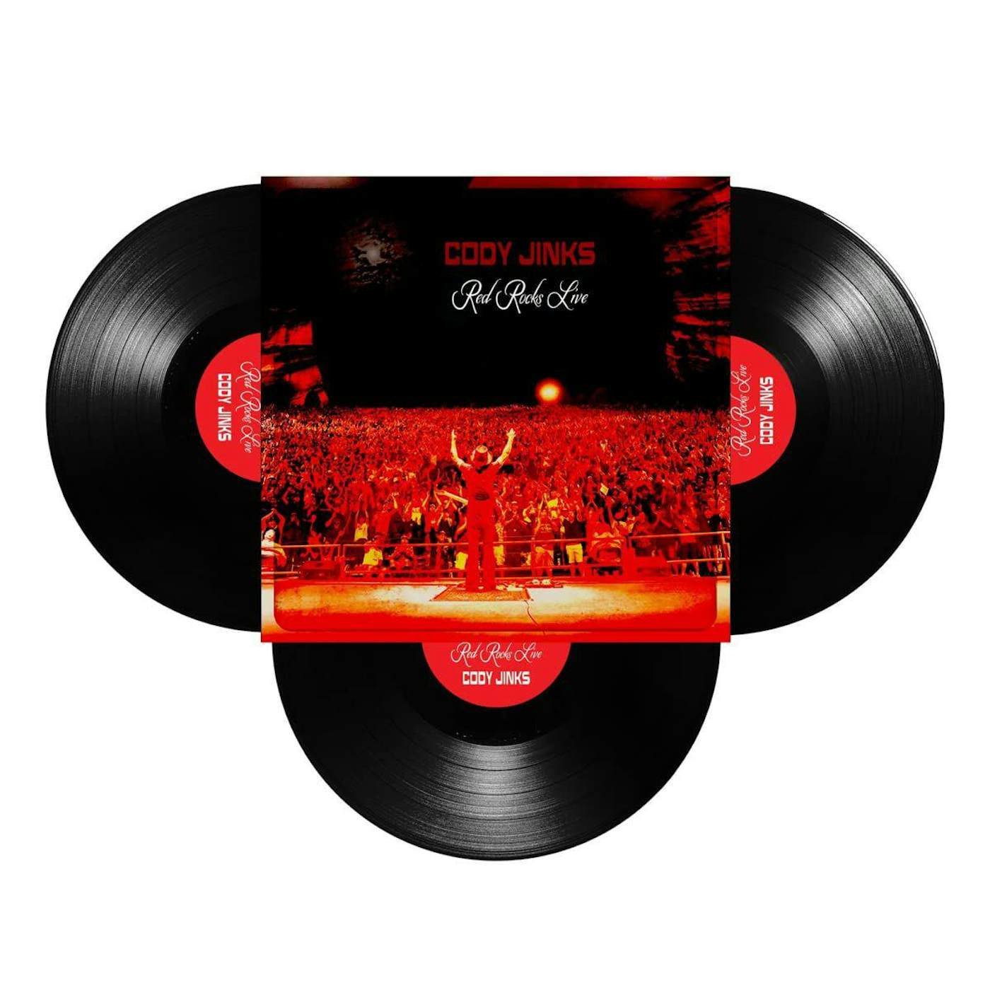 Cody Jinks Red Rocks Live (3LP) Vinyl Record