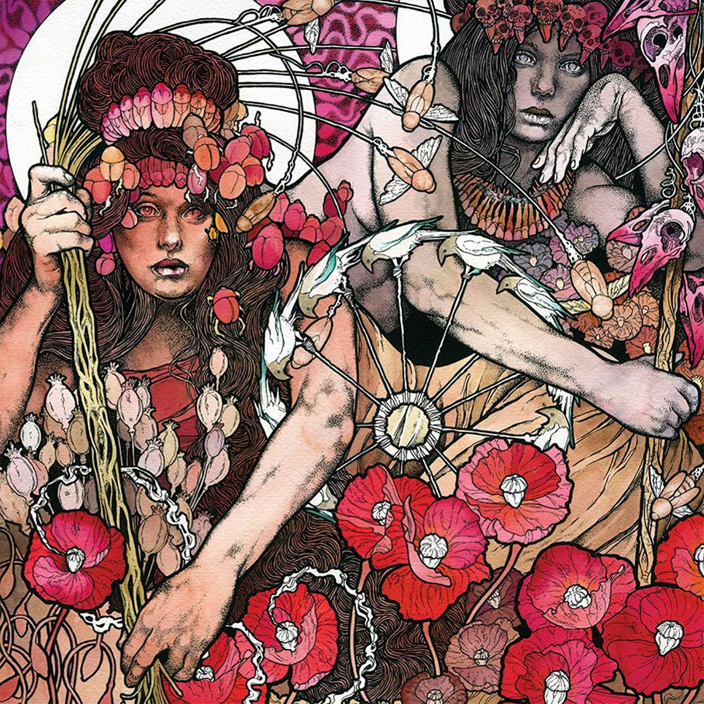 Baroness RED ALBUM (BLOOD RED CLOUDY EFFECT VINYL) Vinyl Record