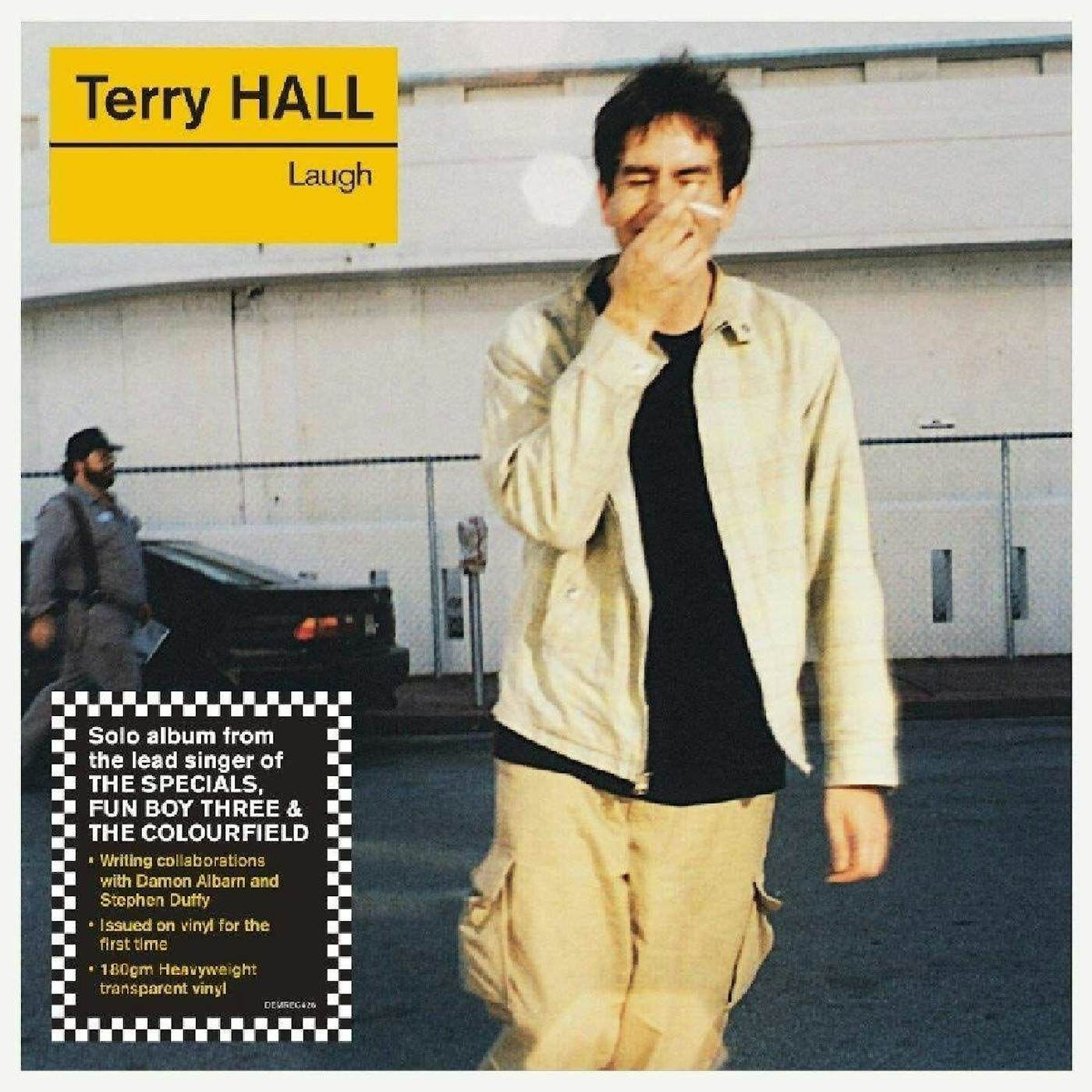 Terry Hall LAUGH (CLEAR VINYL) Vinyl Record
