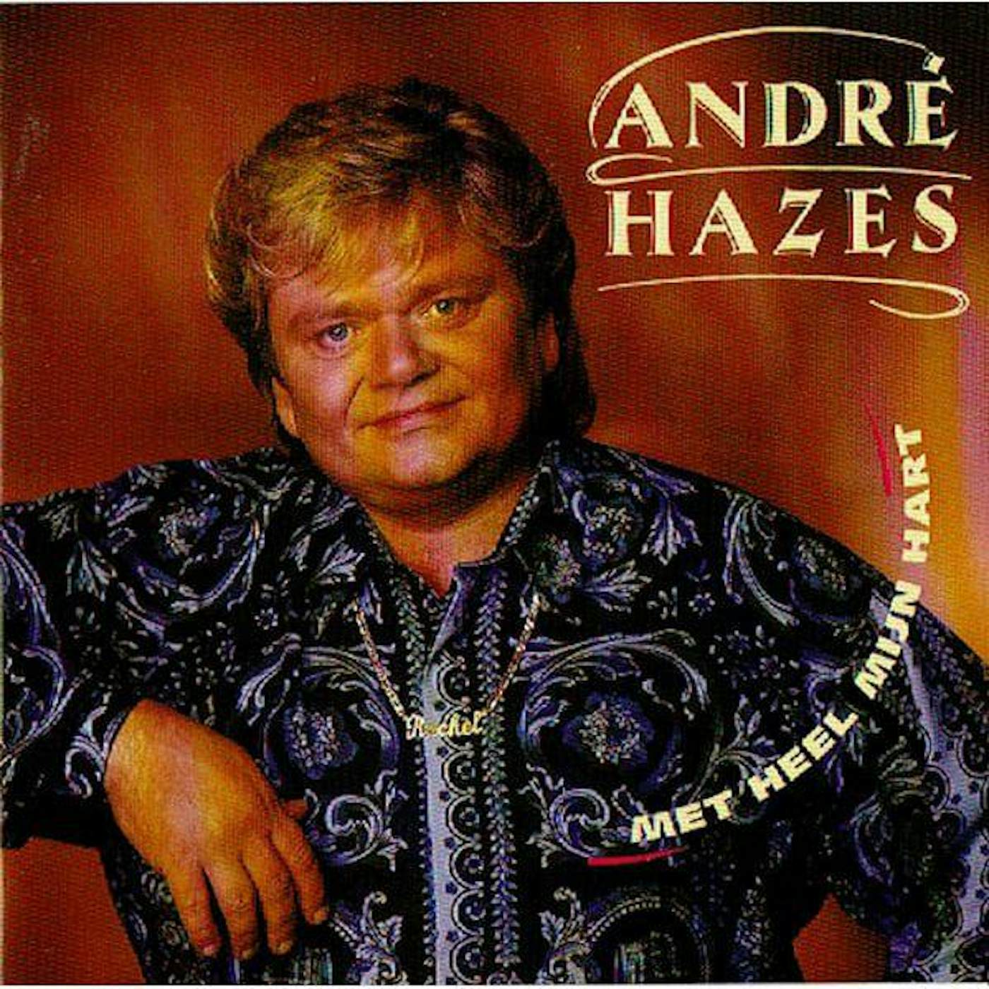 Andre Hazes MET HEEL MIJN HART (LIMITED/TRANSPARENT YELLOW VINYL/180G) Vinyl Record