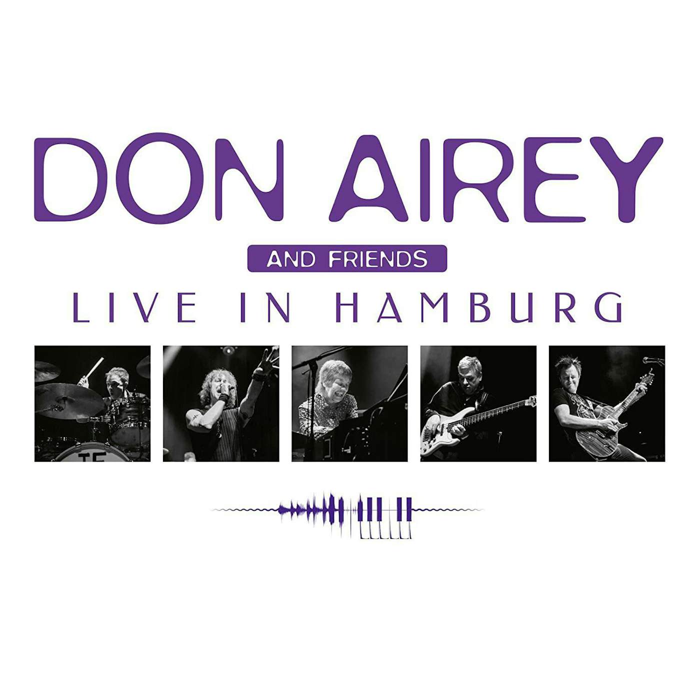 Don Airey LIVE IN HAMBURG (WHITE VINYL/3LP) Vinyl Record