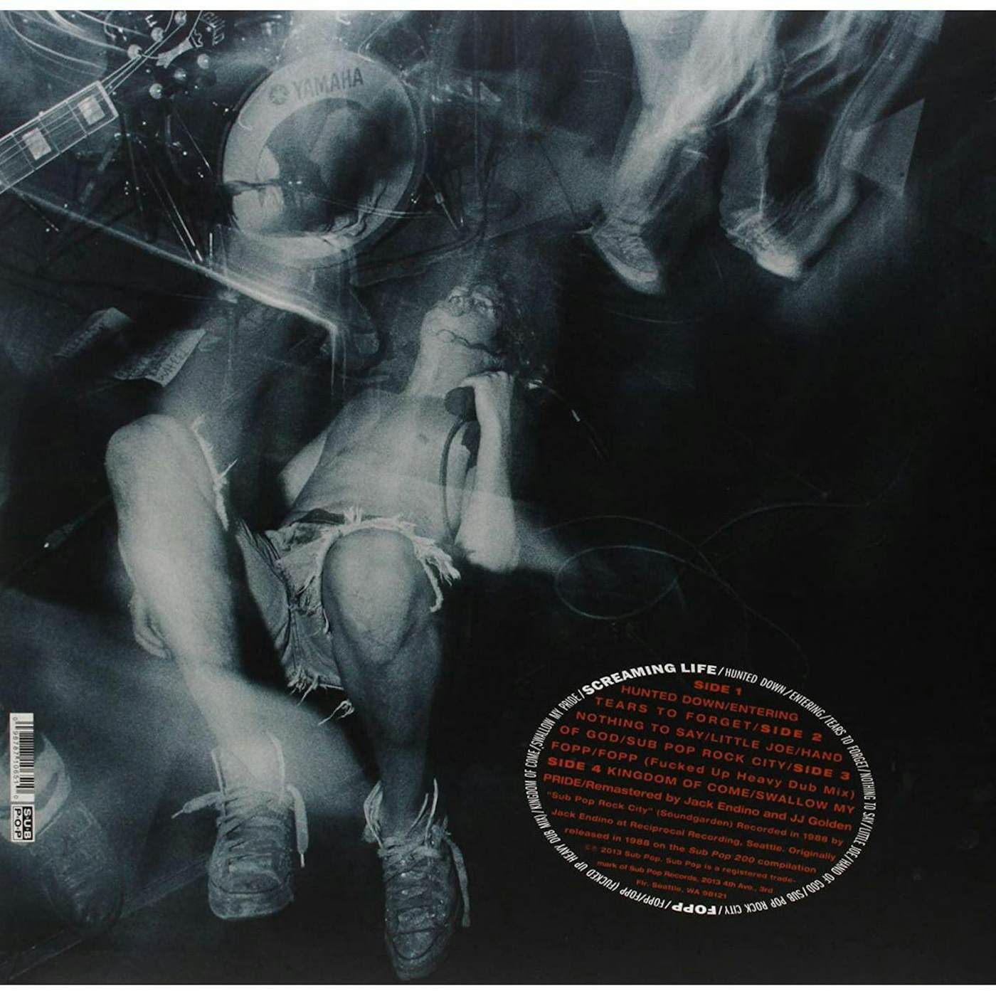 Soundgarden SCREAMING LIFE / FOPP Vinyl Record