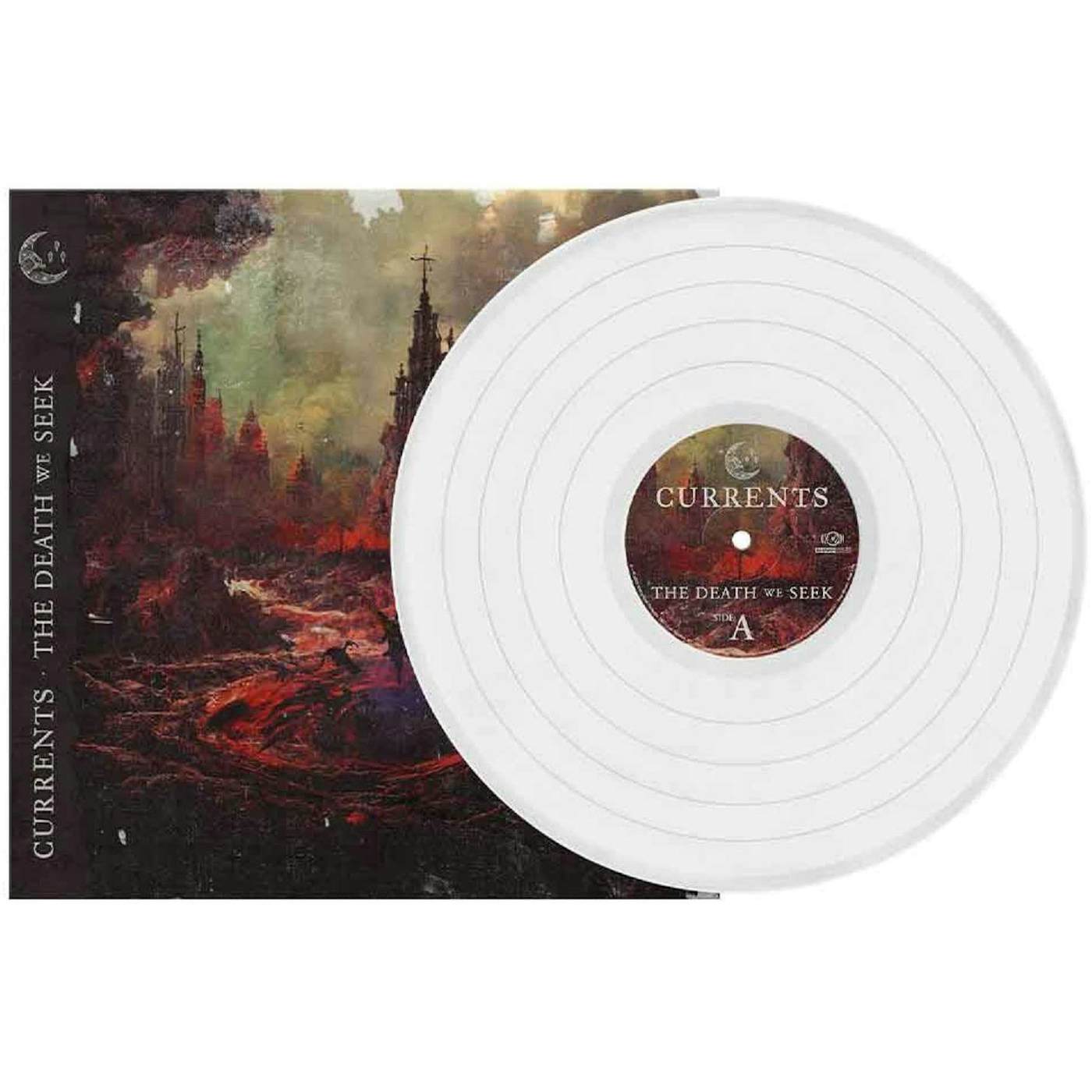 Currents Death We Seek (White) Vinyl Record