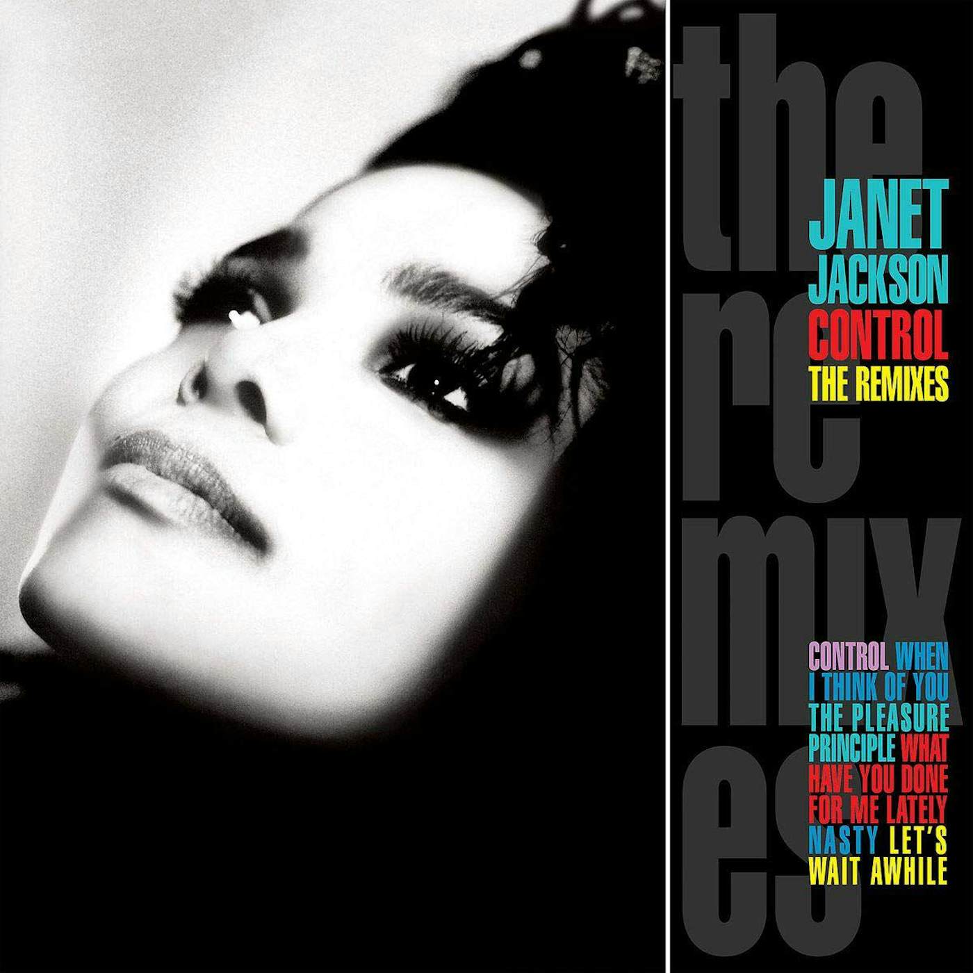 Janet Jackson Control: The Remixes (Blue/Red & Sea Glass/Lavender/2LP) Vinyl Record