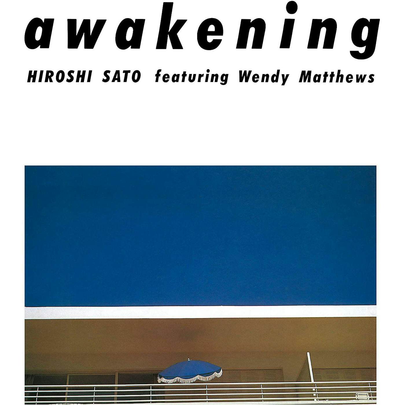 Hiroshi Sato Awakening (Special Edition/40th Anniversary/Clear & Aqua Blue) Vinyl Record