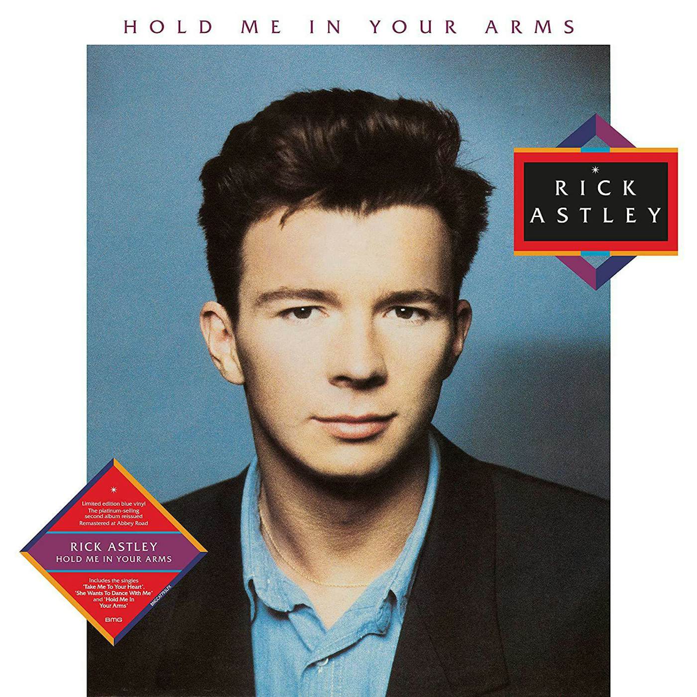 Rick Astley Hold Me In Your Arms (2023 Remaster) Vinyl Record