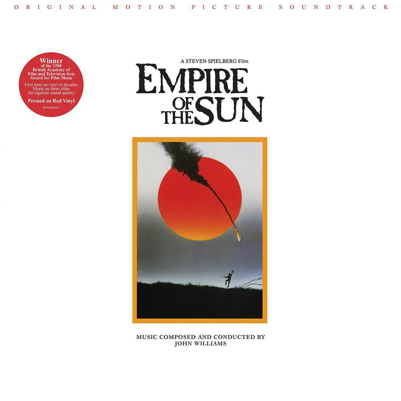 John Williams Empire Of The Sun Original Soundtrack (2LP/Red) Vinyl Record