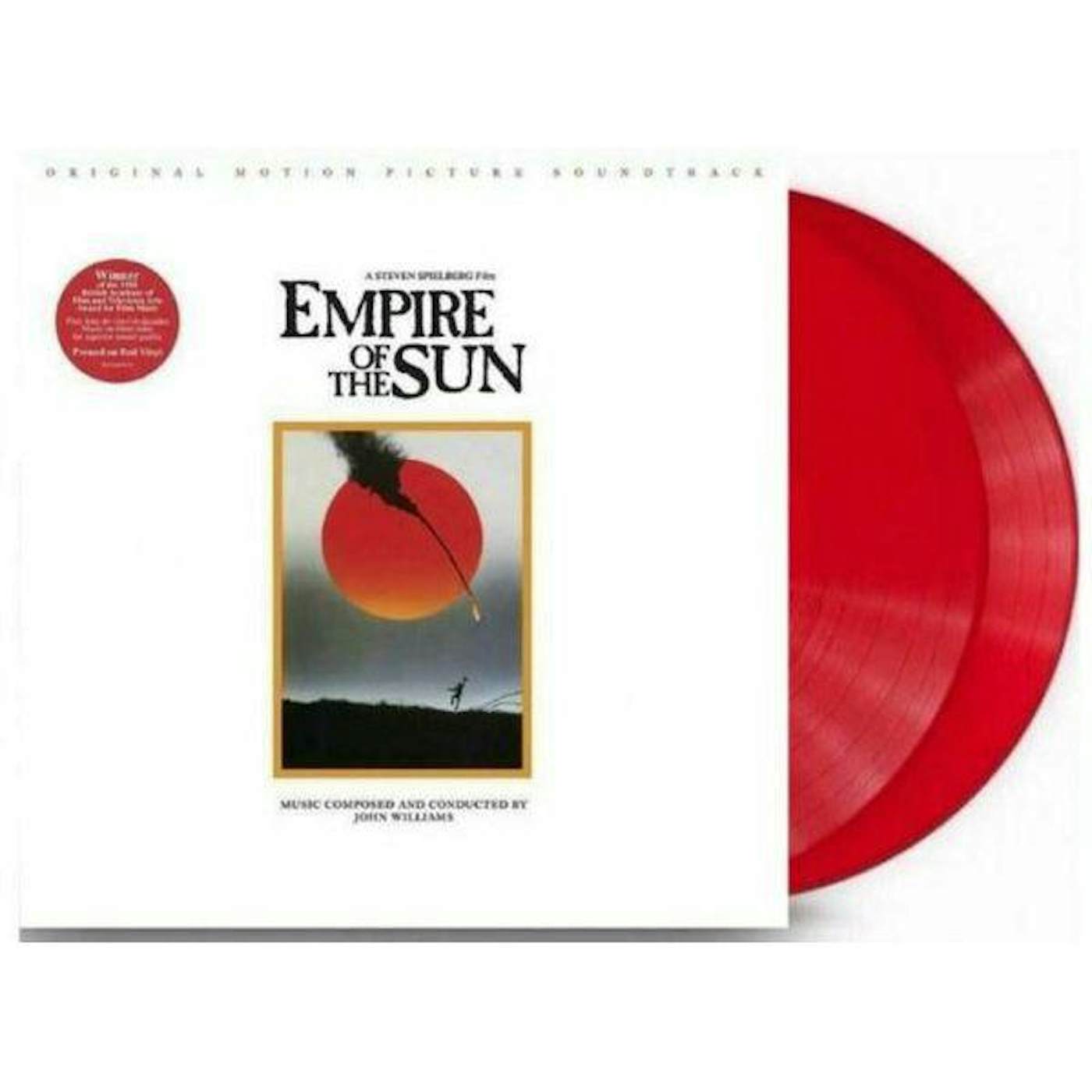 John Williams Empire Of The Sun Original Soundtrack (2LP/Red) Vinyl Record