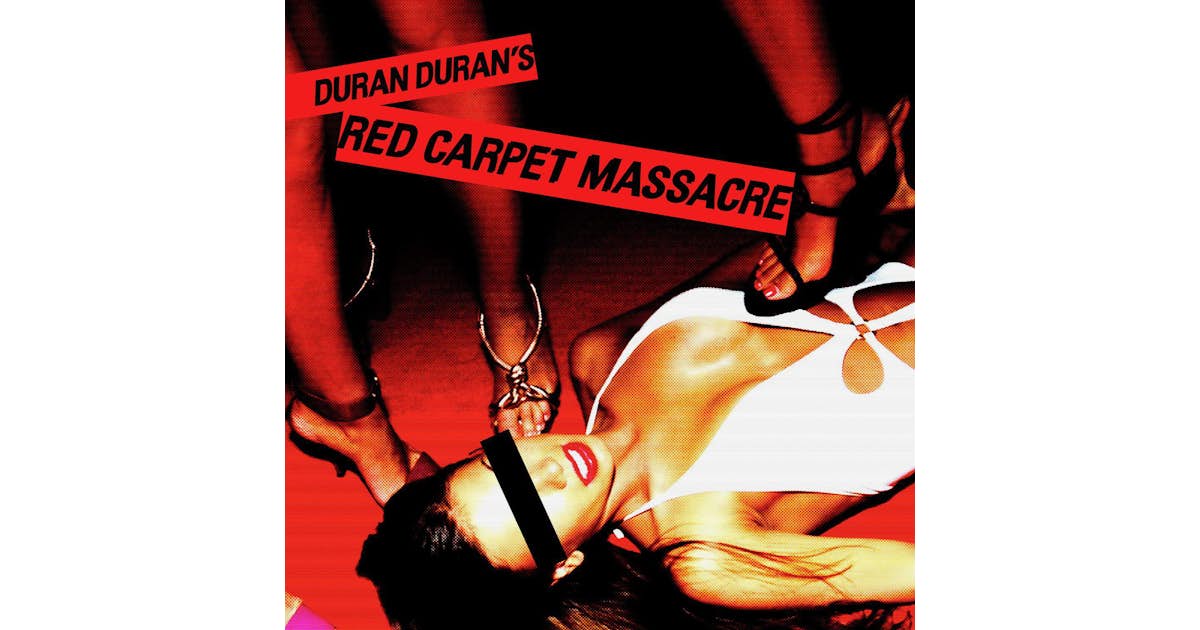 for ikke at nævne Penge gummi transportabel Duran Duran Red Carpet Massacre Vinyl Record