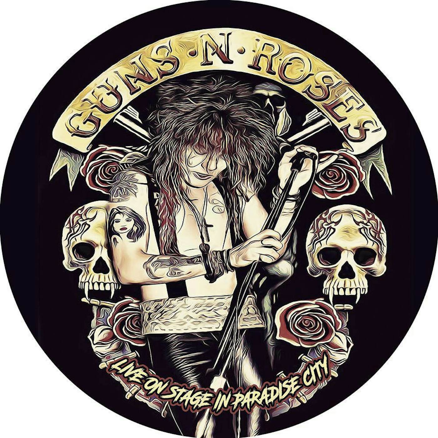 Guns N' Roses Live On Stage In Paradise City (Picture Disc) Vinyl Record