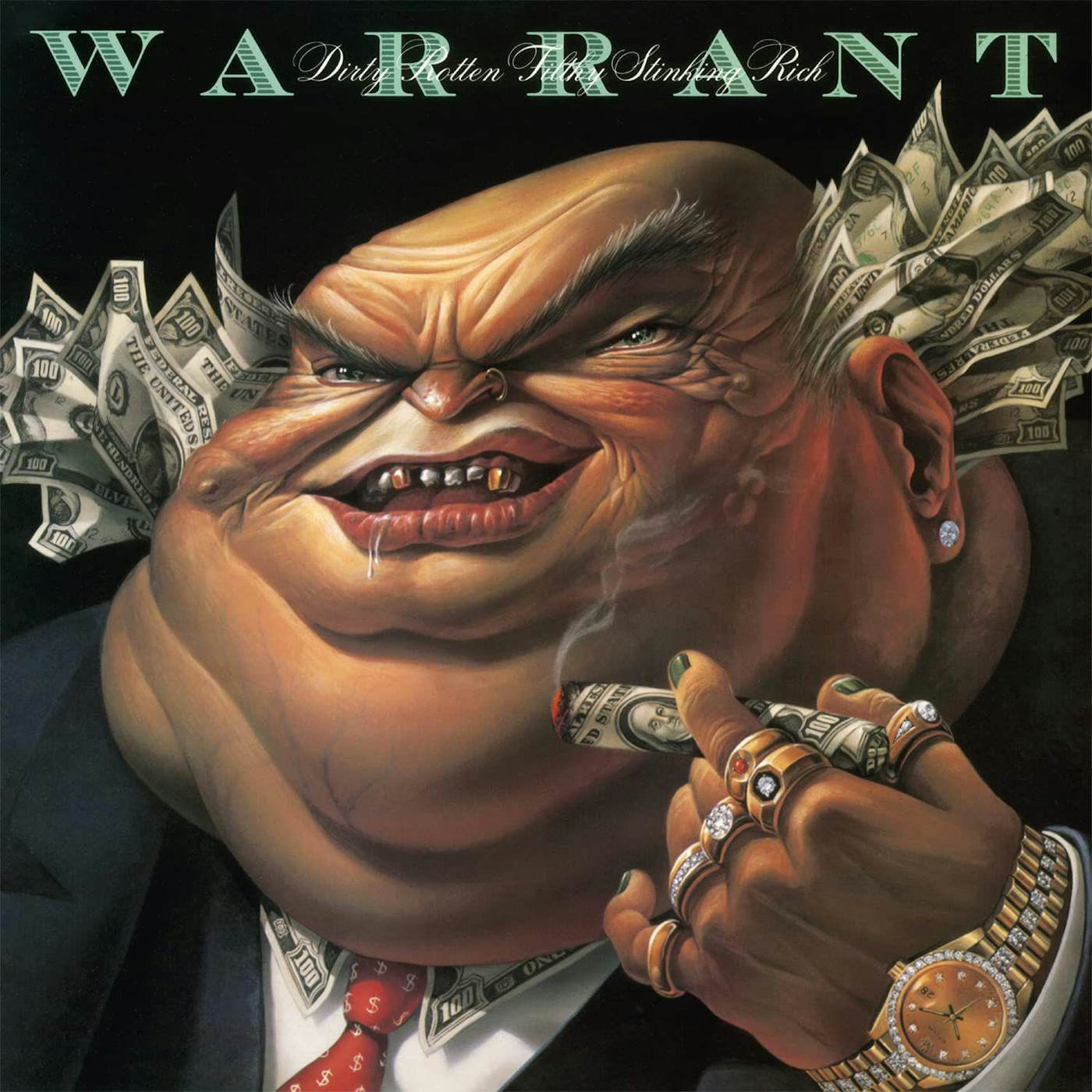 Warrant DIRTY ROTTEN FILTHY STINKING RICH (180G) Vinyl Record