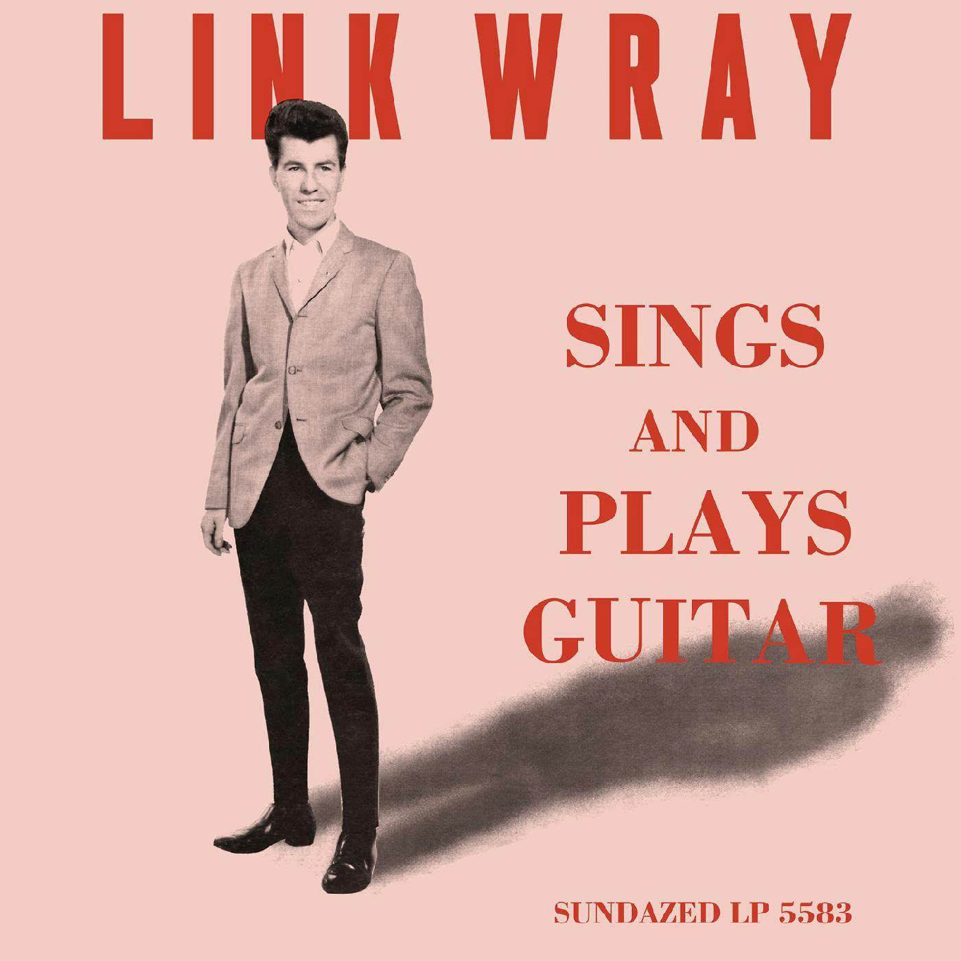 Link Wray SINGS & PLAYS GUITAR (PINK Vinyl Record)
