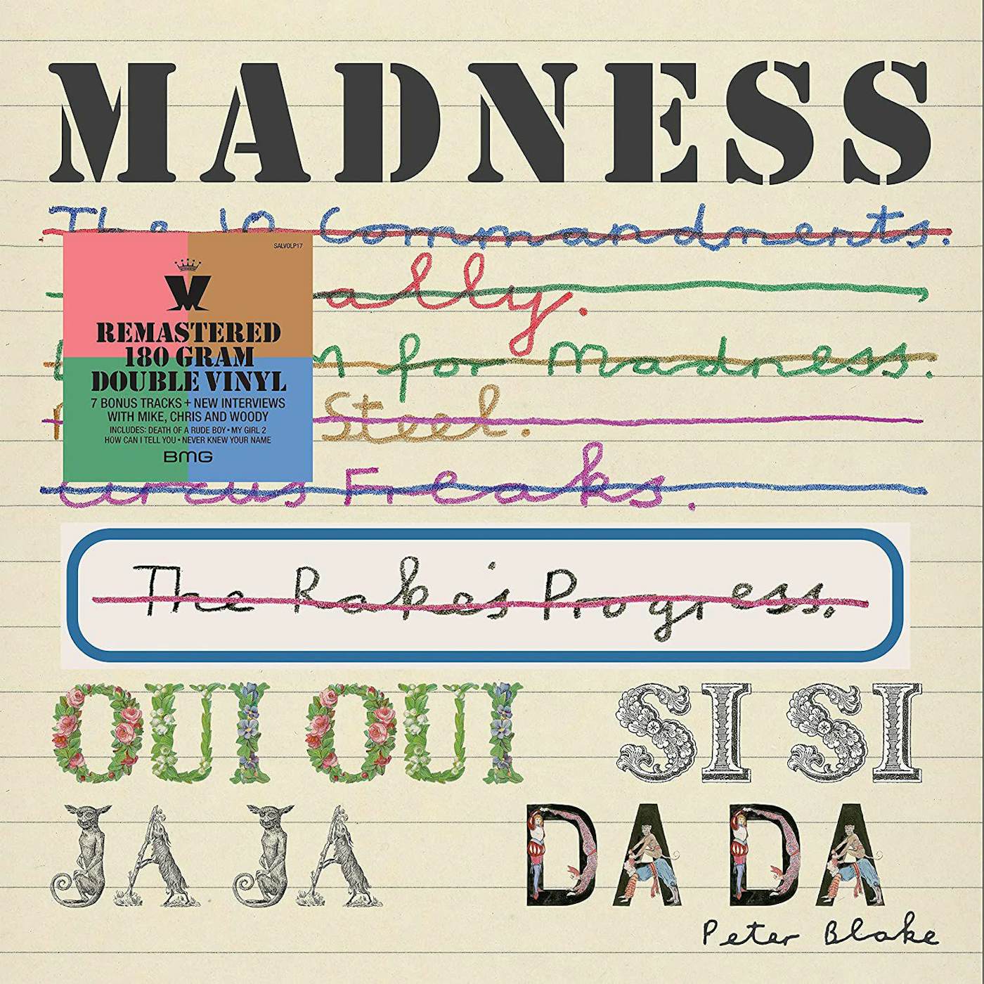 Madness Oui Oui Si Si Ja Ja Da Da (2LP) Vinyl Record
