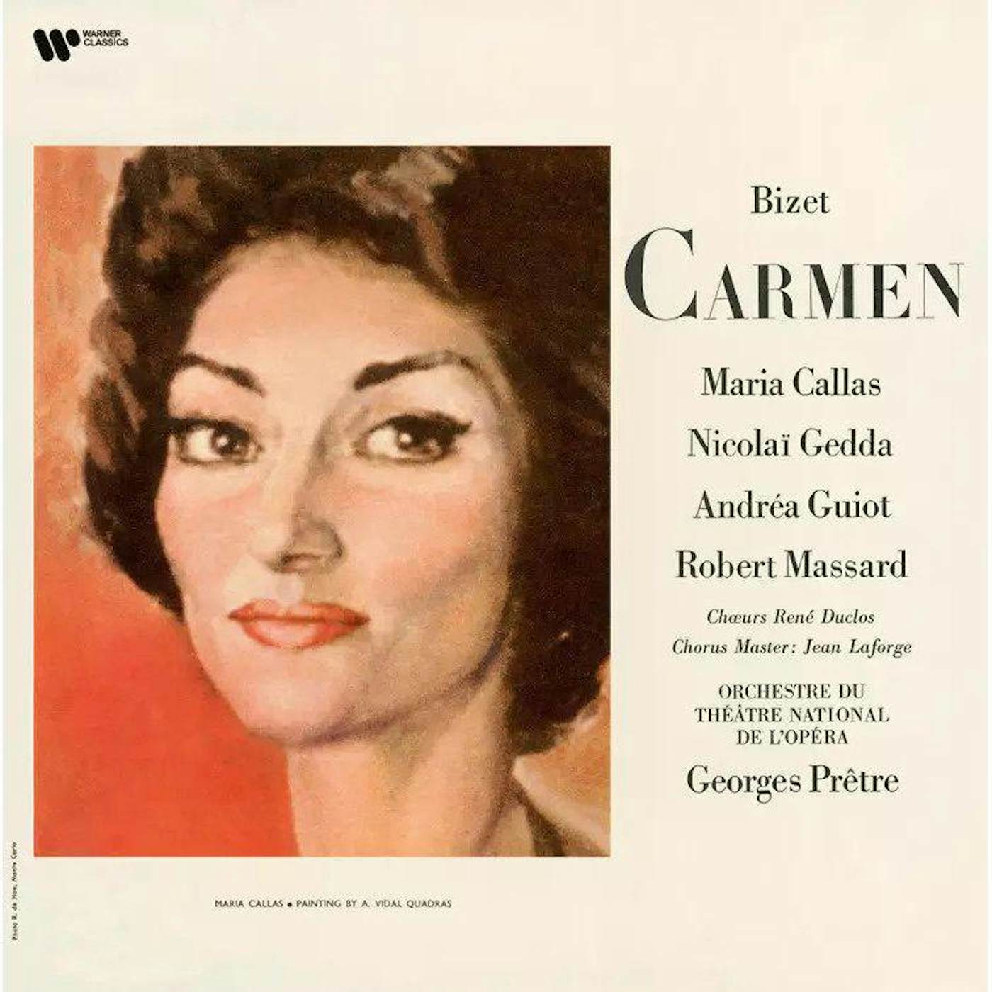Maria Callas Bizet: Carmen (3LP) Vinyl Record