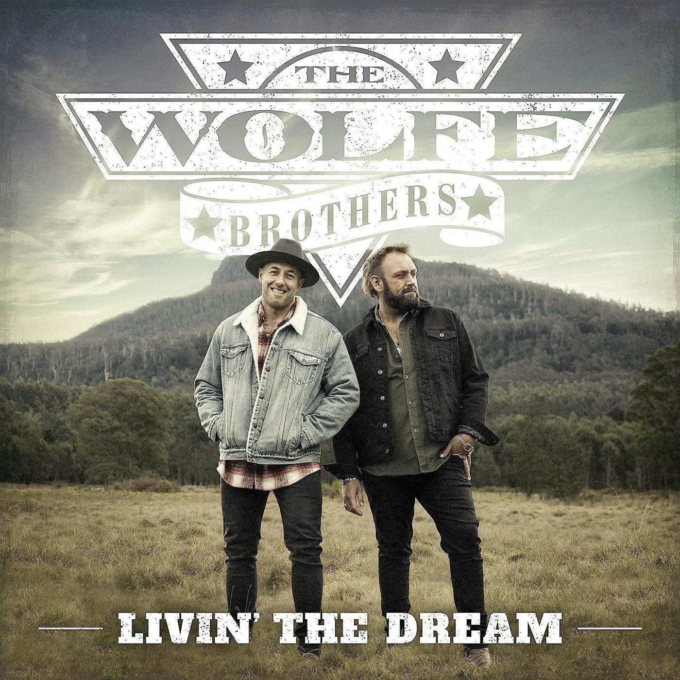 The Wolfe Brothers Livin' The Dream (White) Vinyl Record
