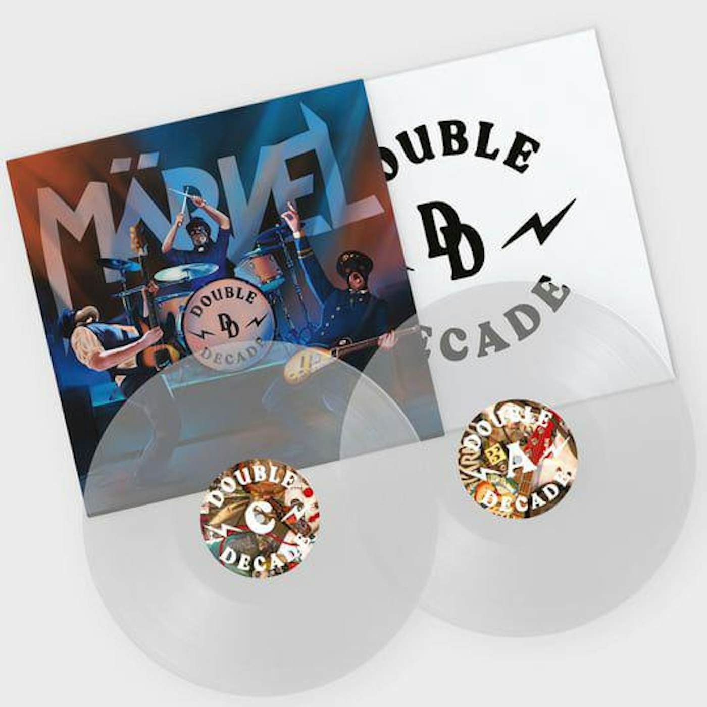 Marvel Double Decade (Clear Vinyl Record/2lp)