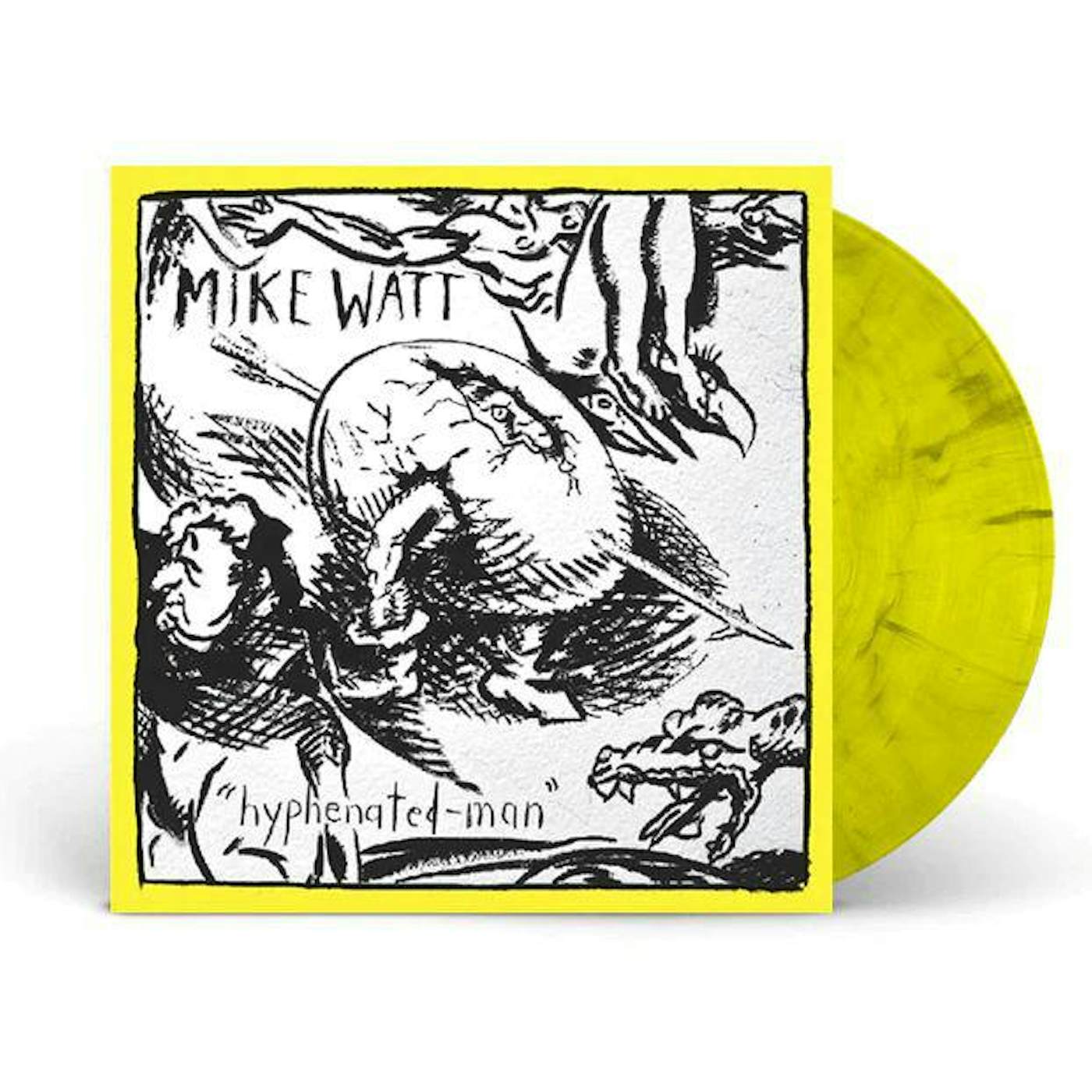 Mike Watt Hyphenated-man (Yellow Vinyl Record) 