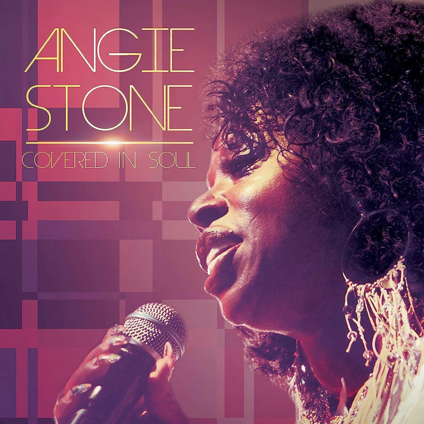 Angie Stone Covered In Soul (Purple) Vinyl Record