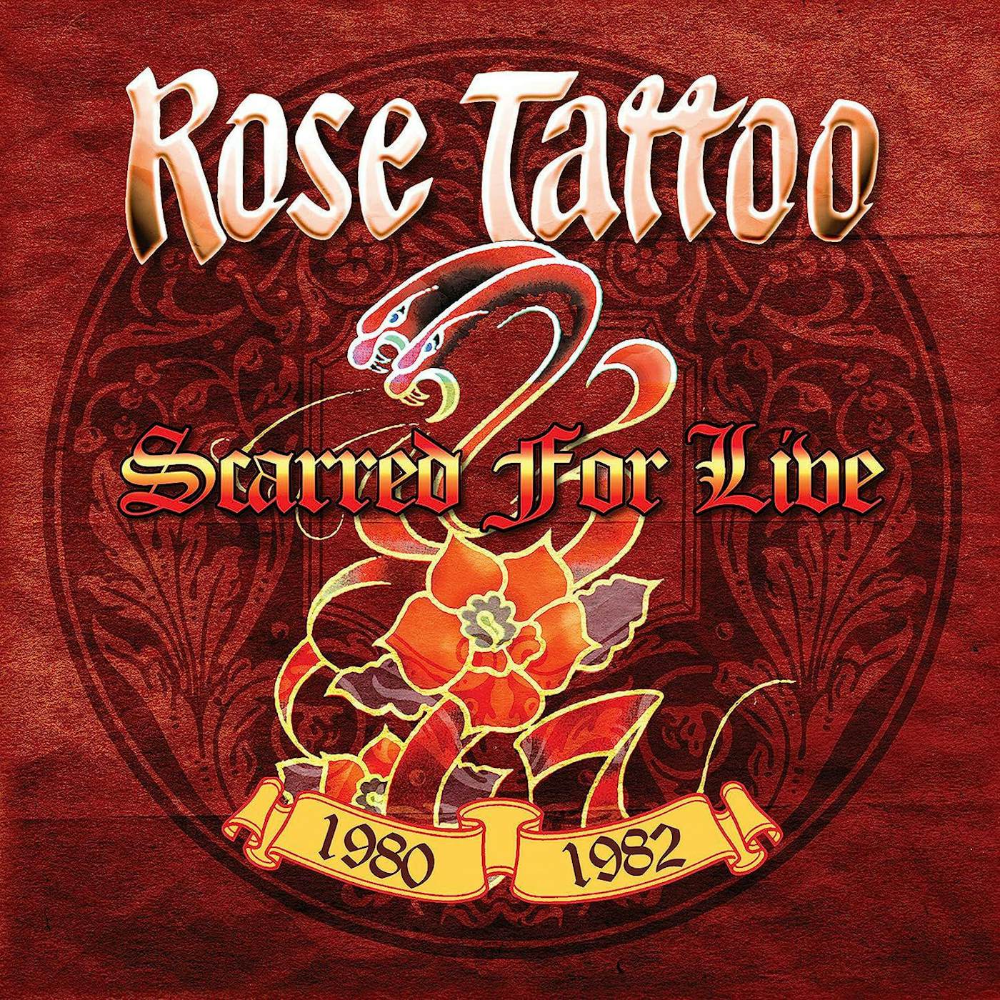 Rose Tattoo Scarred For Life (Silver) Vinyl Record