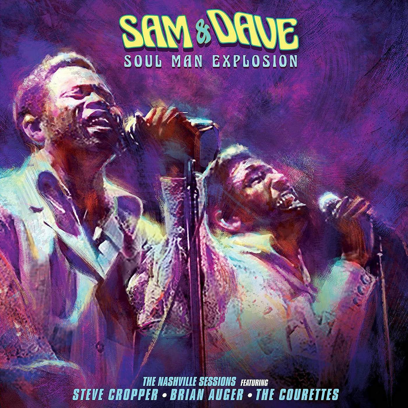Sam & Dave Soul Man Explosion (Purple Haze Splatter) Vinyl Record