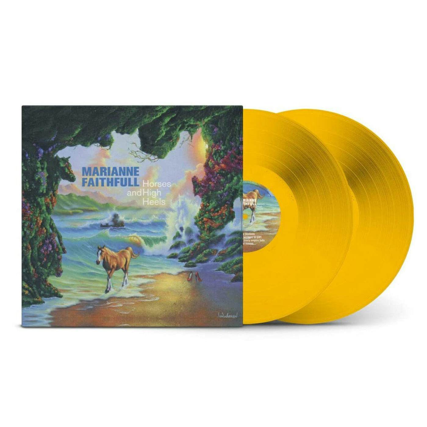 Marianne Faithfull Horses & High Heels (Yellow Vinyl Record/2lp/180g)