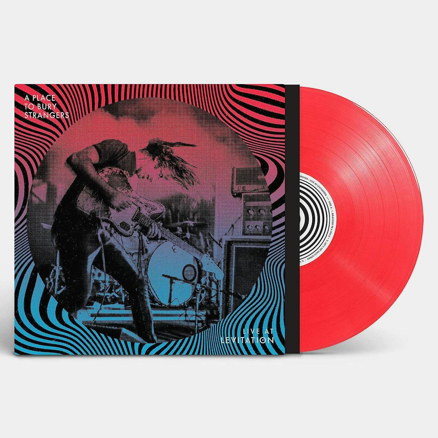 A Place To Bury Strangers Live At Levitation (Neon Coral) Vinyl Record