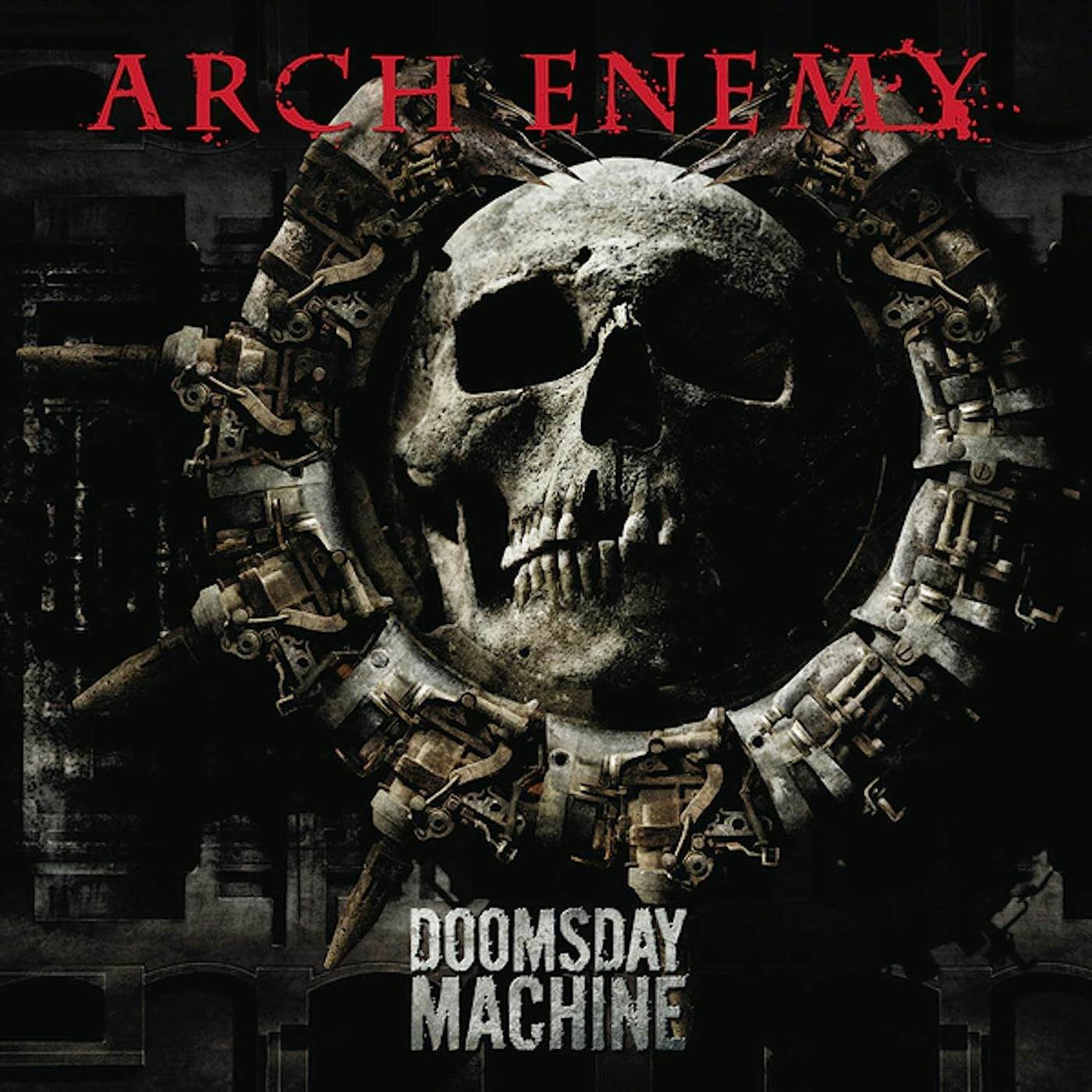 Arch Enemy Doomsday Machine (Re-issue 2023) (Red) Vinyl Record